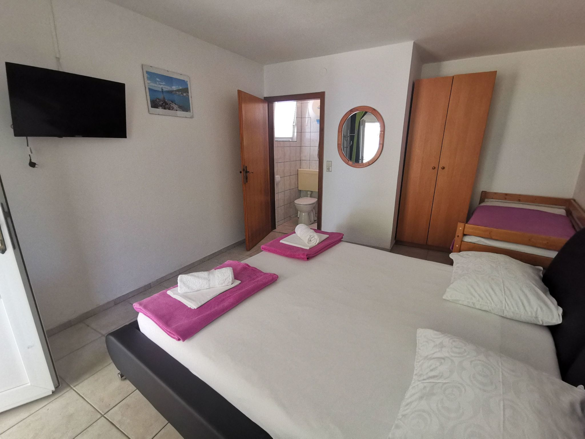 Appartement. Studio für 2 Personen, 70m vom Strand entfernt-Inside