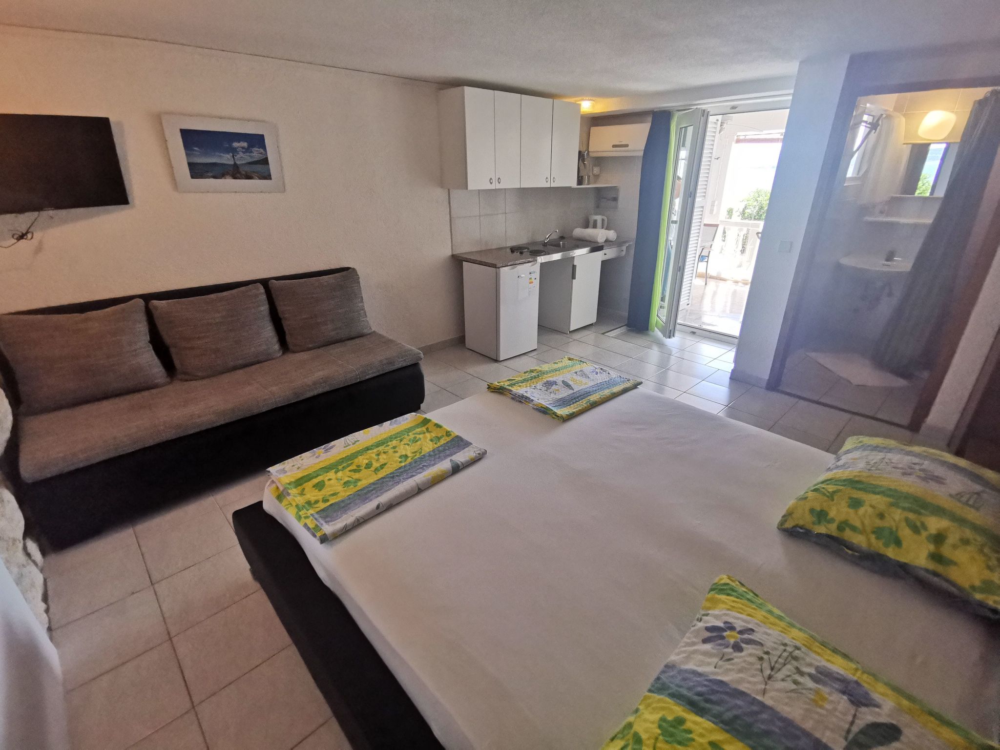 Studio für 2 Personen, 70m vom Strand entfernt-Inside