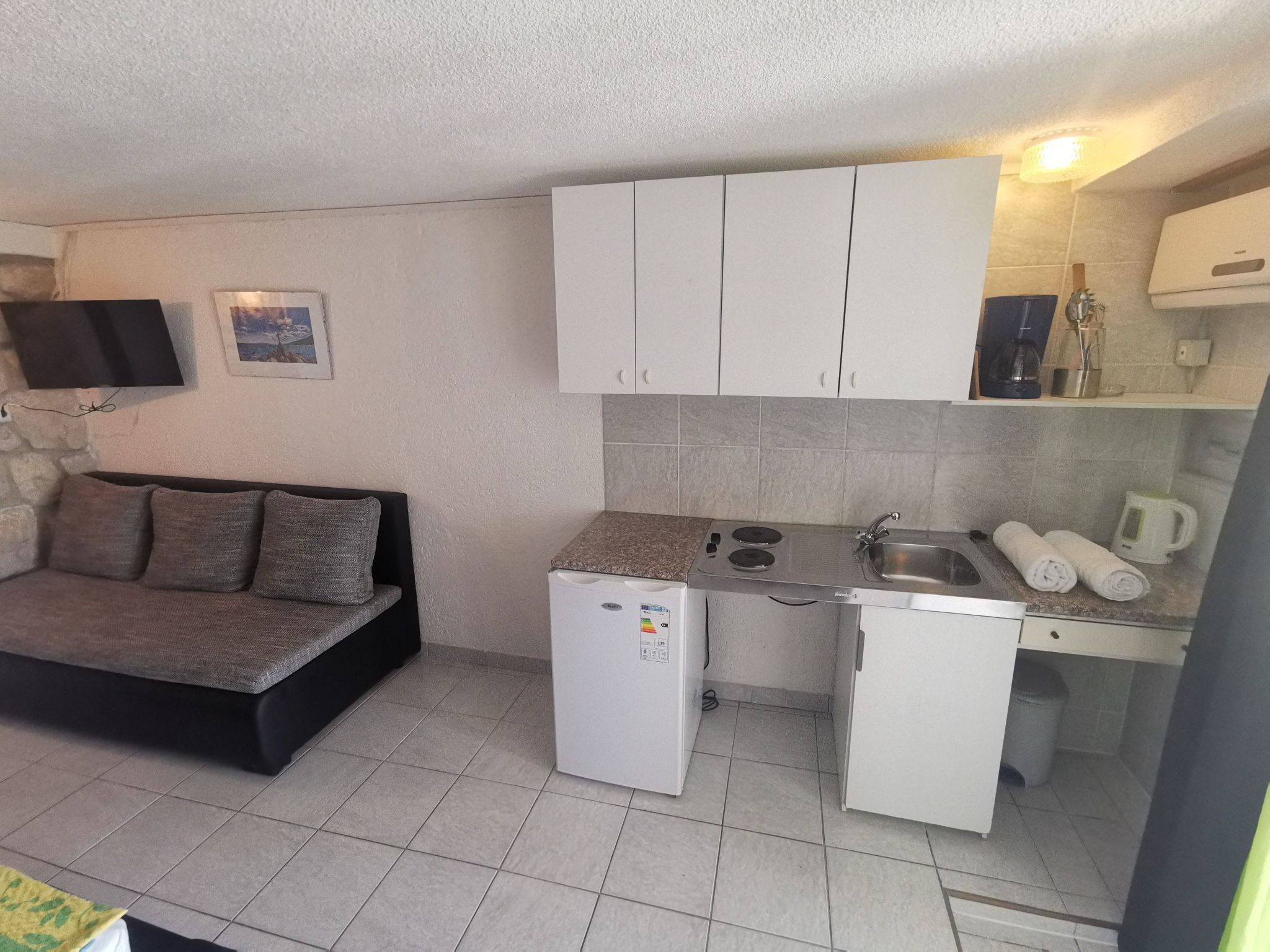 Studio für 2 Personen, 70m vom Strand entfernt-Inside