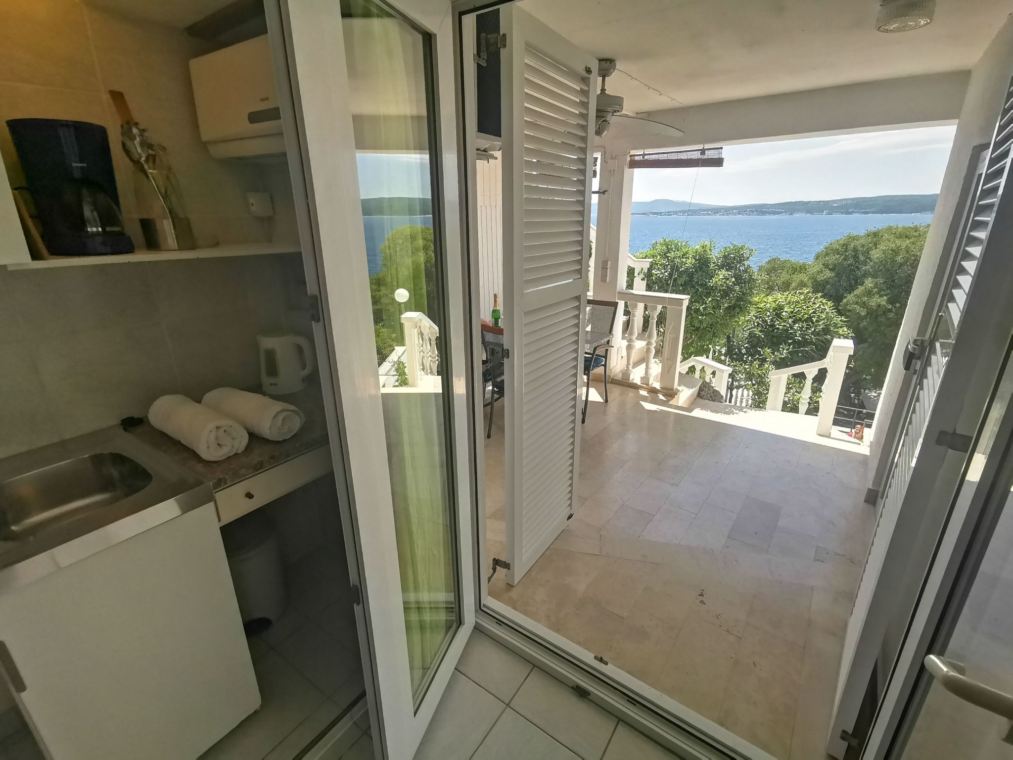 Studio für 2 Personen, 70m vom Strand entfernt-Inside