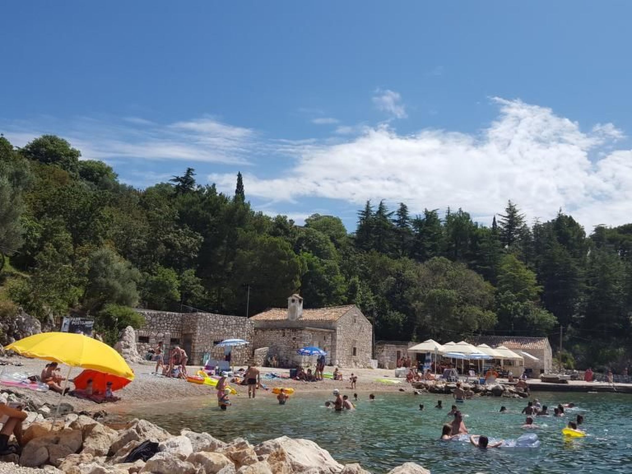 Wohnung in Dramalj, mit Balkon und Meerblick-Binnen