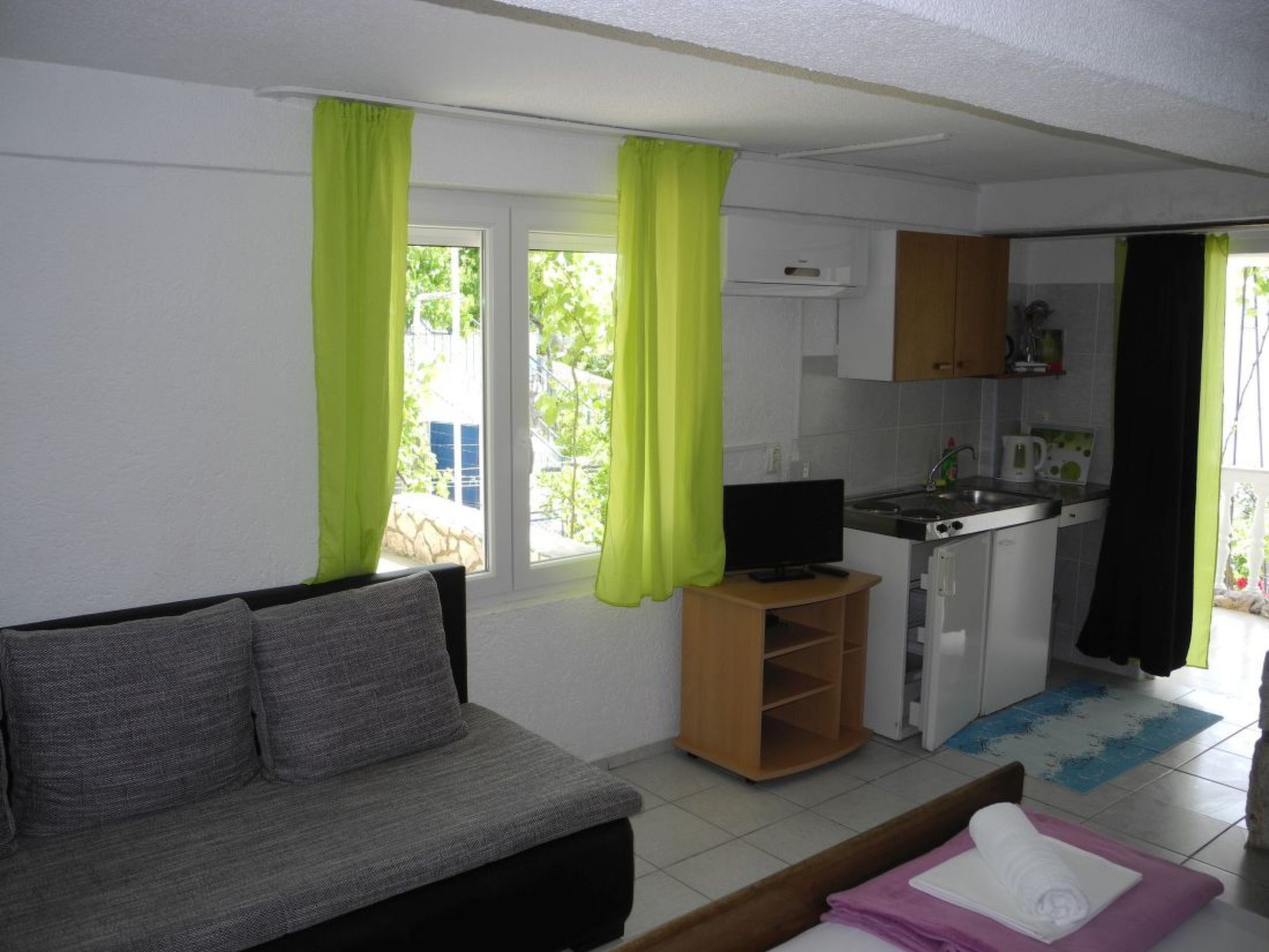 Studio-Appartement 70m vom Strand entfernt-Inside