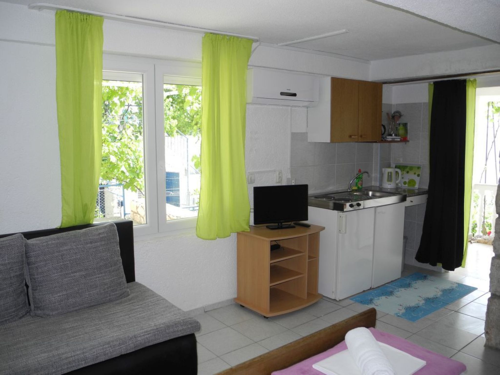 Studio-Appartement 70m vom Strand entfernt-Inside
