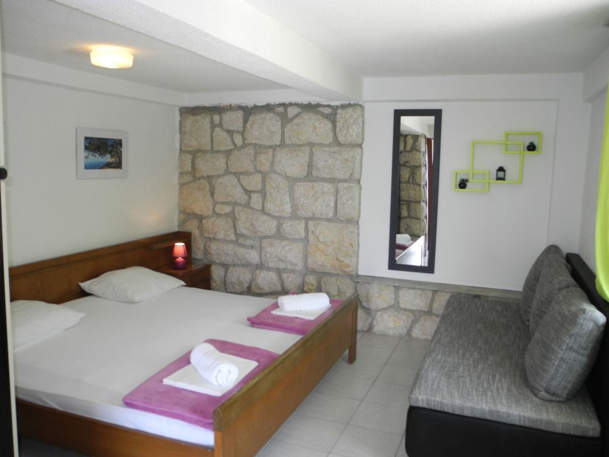 Studio-Appartement 70m vom Strand entfernt-Inside