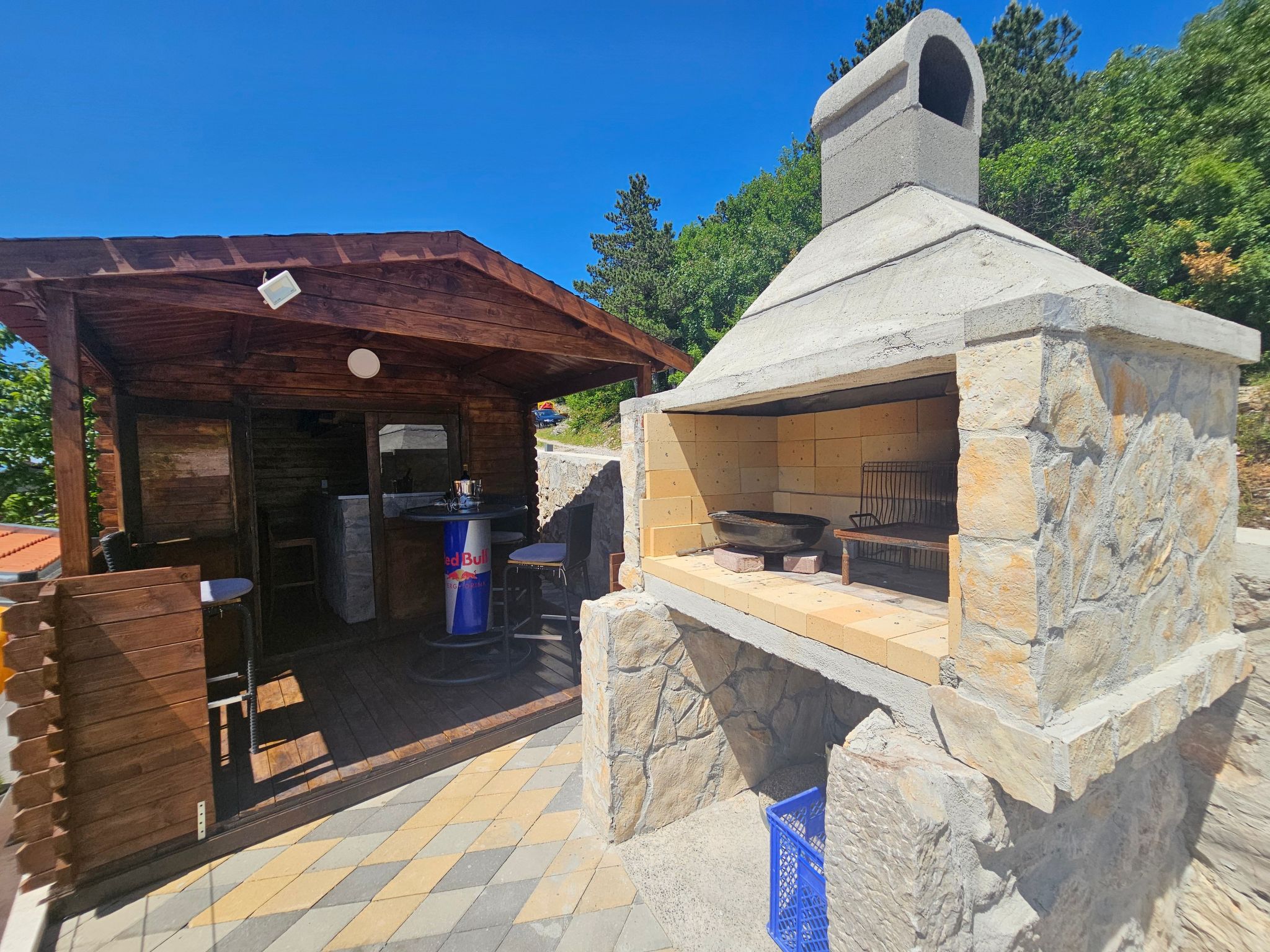 Mit eigenem Pool, BBQ, Terrasse-Binnen