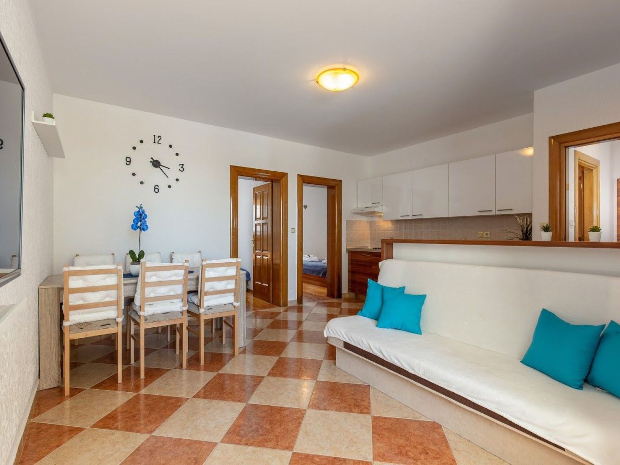 Wohnung mit Terrasse und Meerblick-Dedans