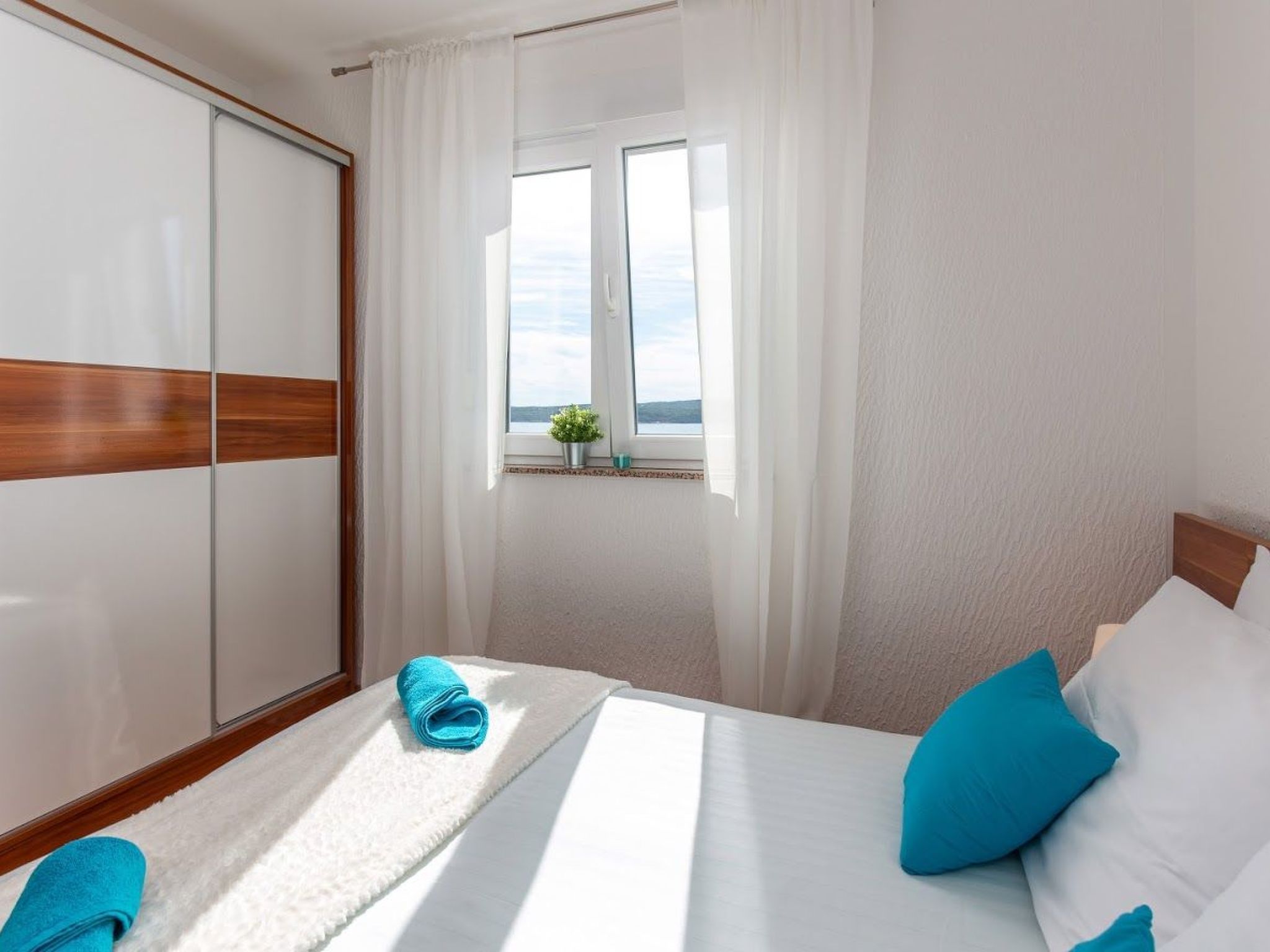 Wohnung mit Balkon und Meerblick-Binnen