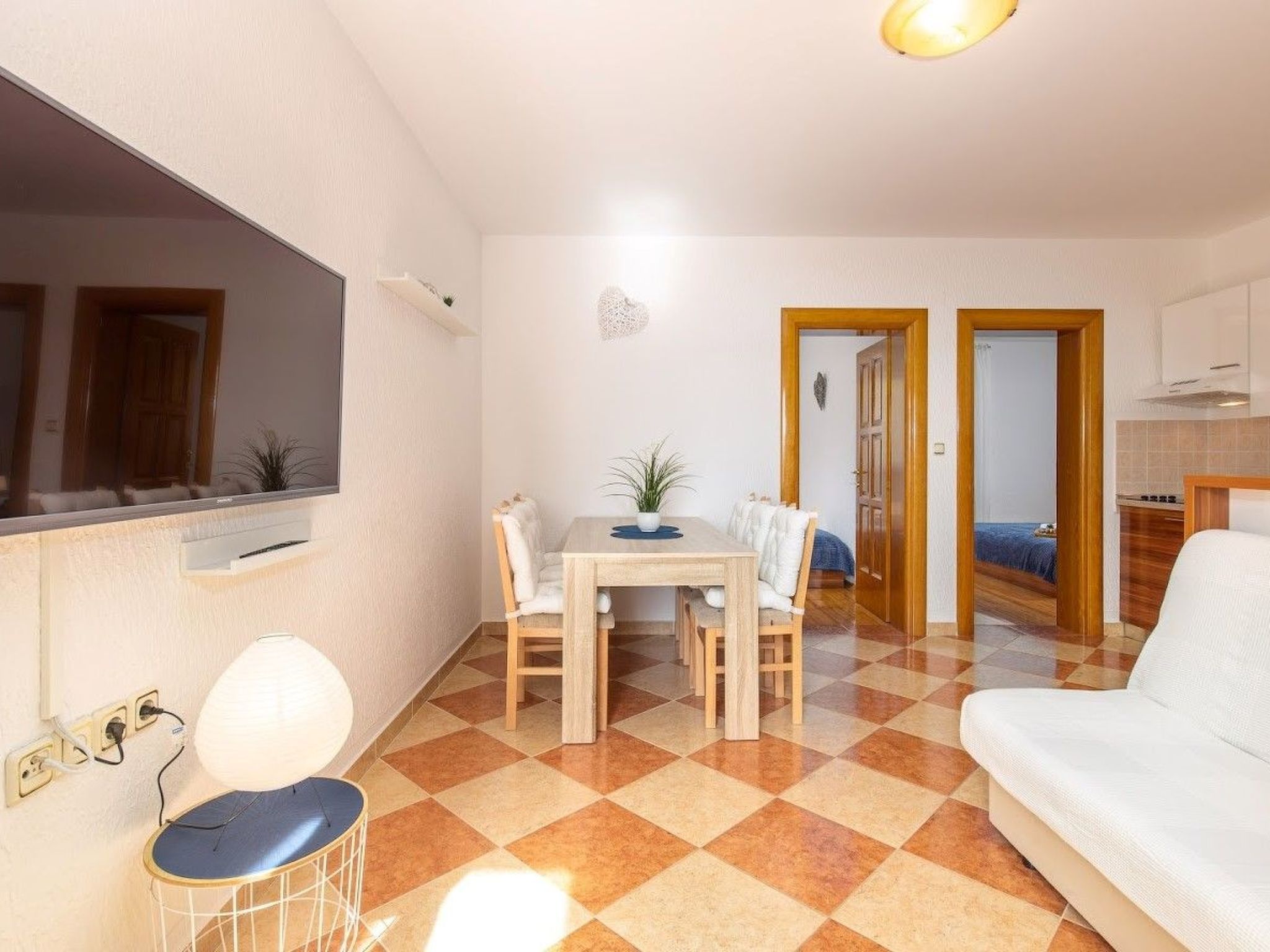 Wohnung mit Terrasse und Meerblick-Binnen