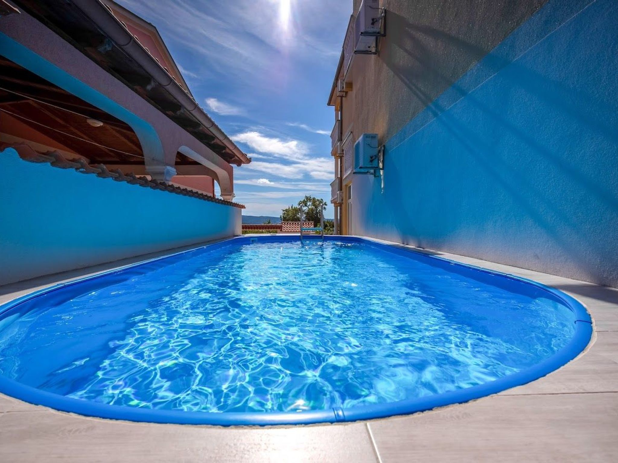 Wohnung mit Terrasse und Meerblick-Binnen
