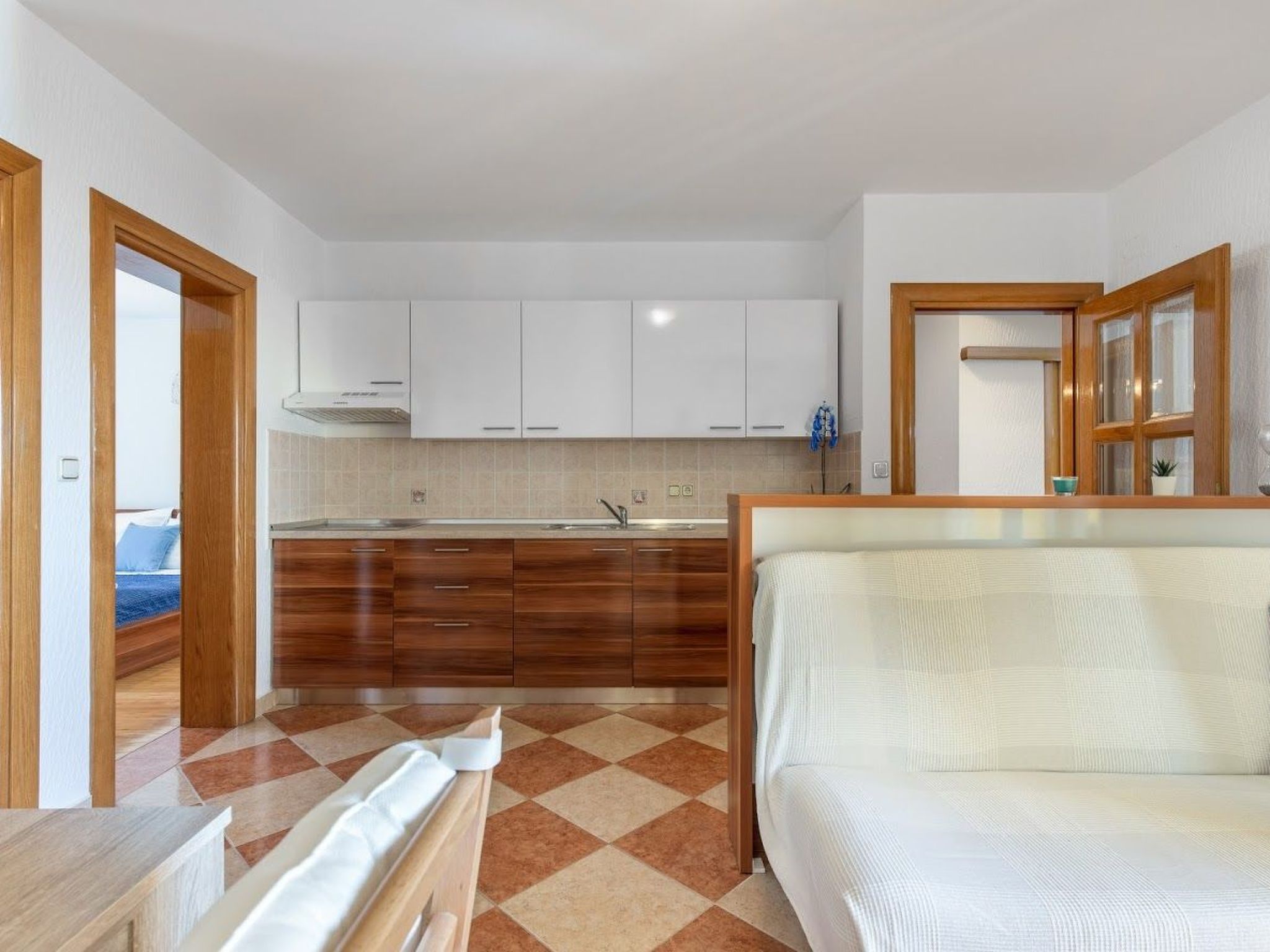 Wohnung mit Terrasse und Meerblick-Binnen