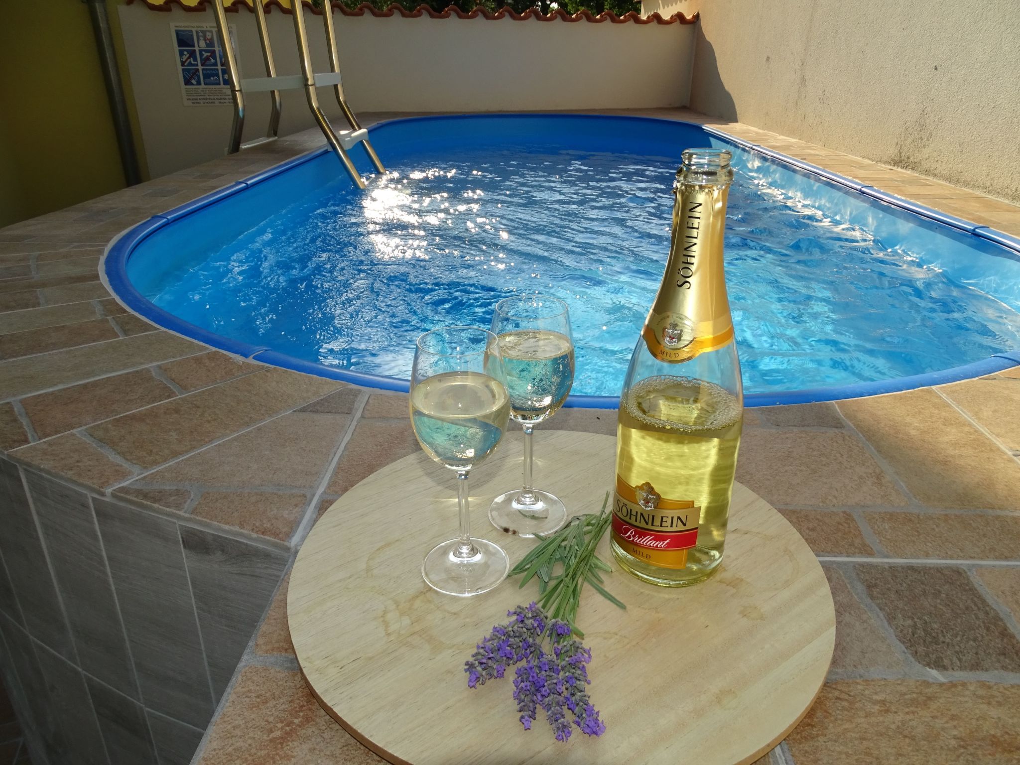 Haus in Dramalj mit gemeinschaftlichem Pool-Binnen