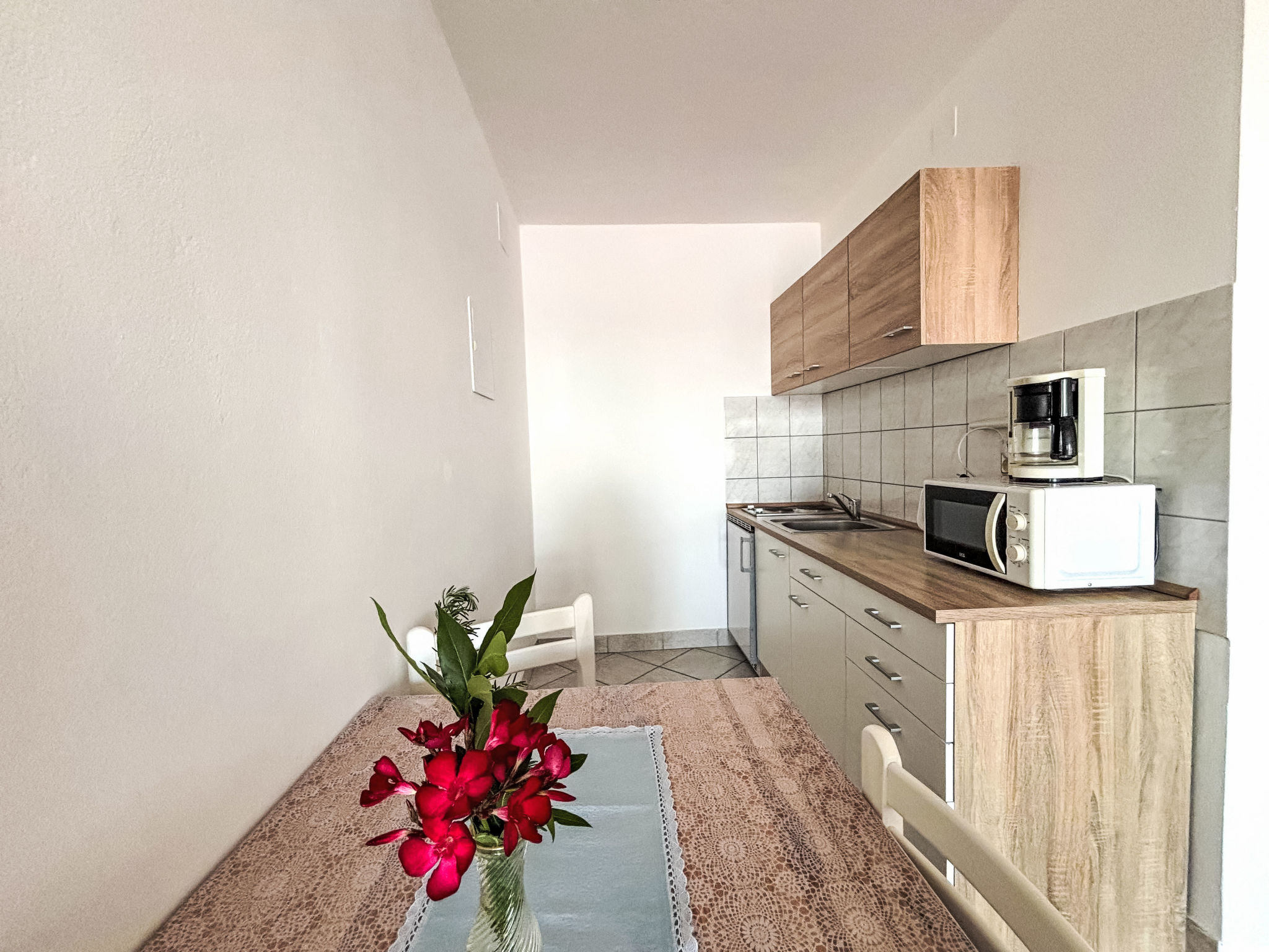Appartement in Dramalj mit Möbliertem Balkon