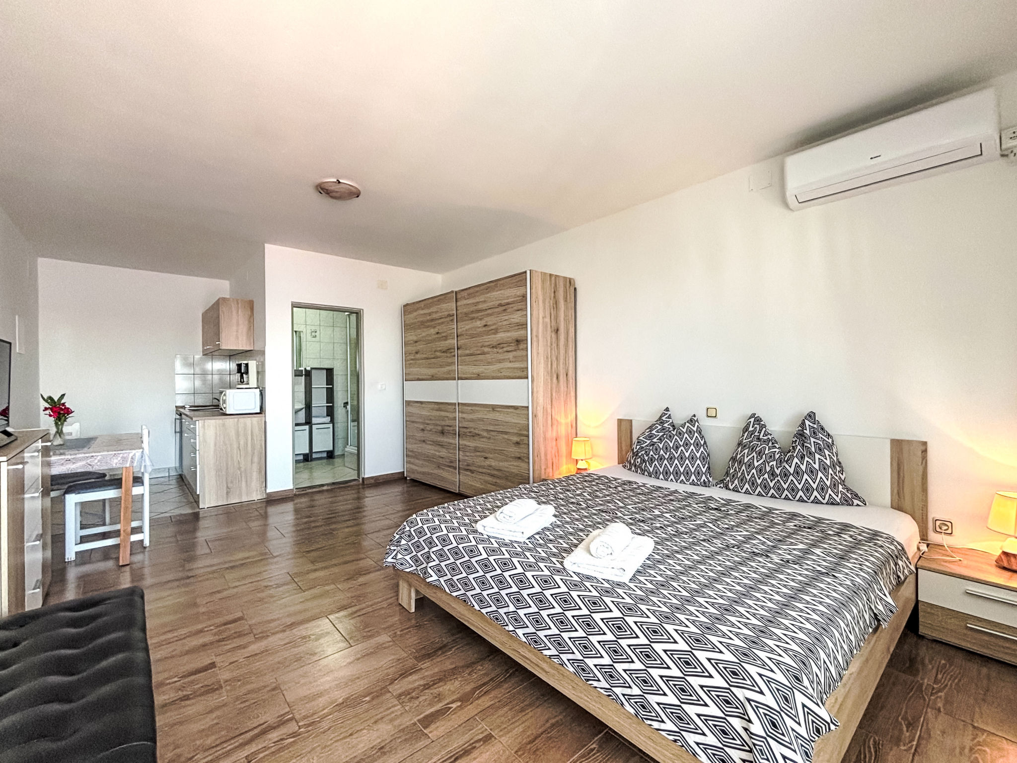 Appartement in Dramalj mit Möbliertem Balkon