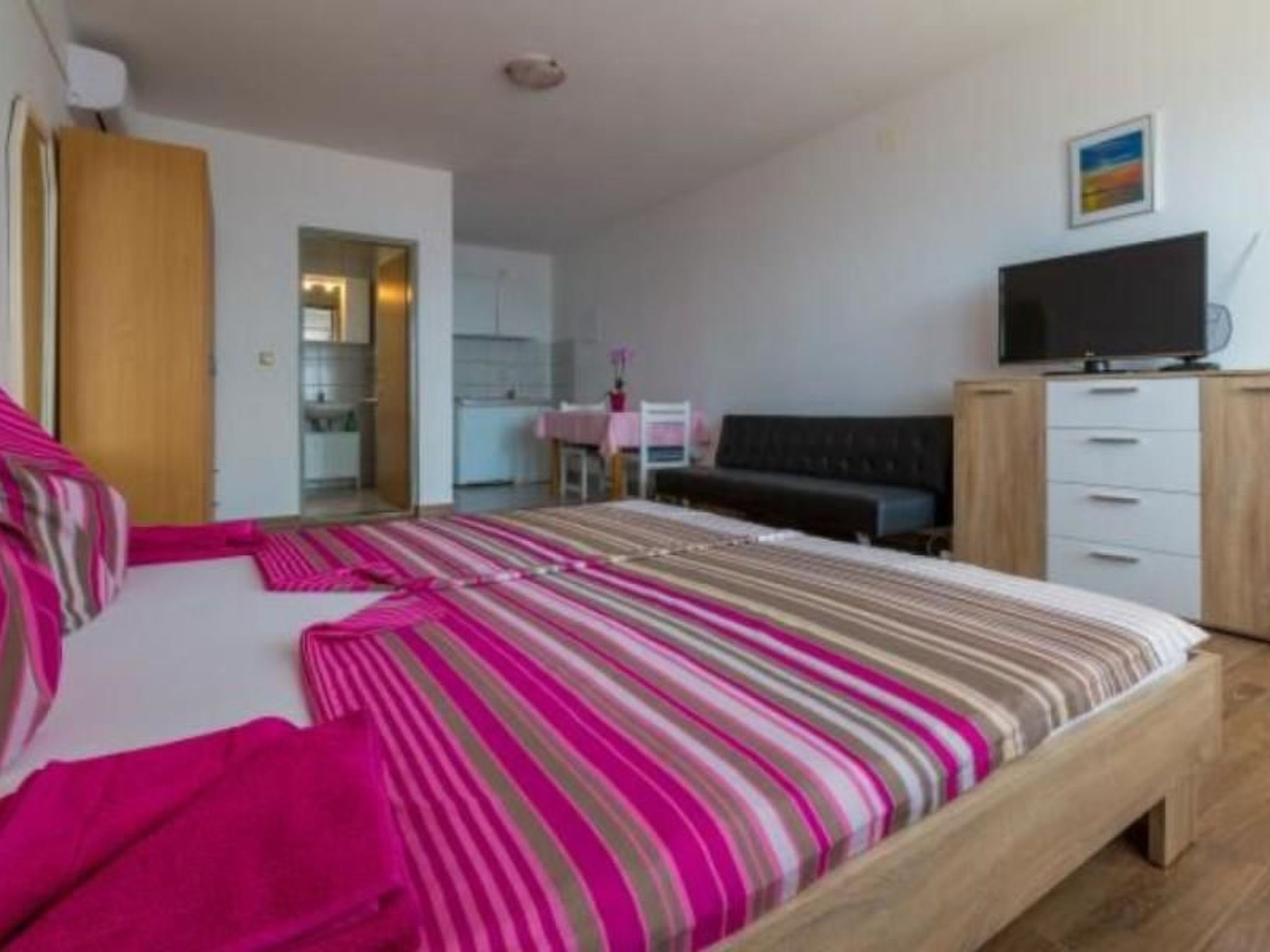 Appartement in Dramalj mit Möbliertem Balkon