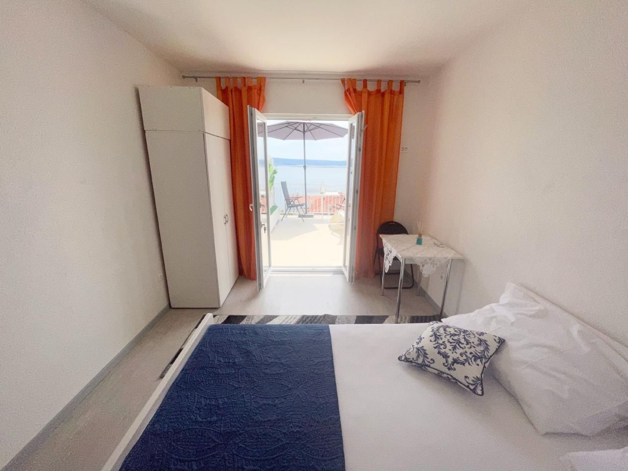 Wohnung in Dramalj und Meerblick