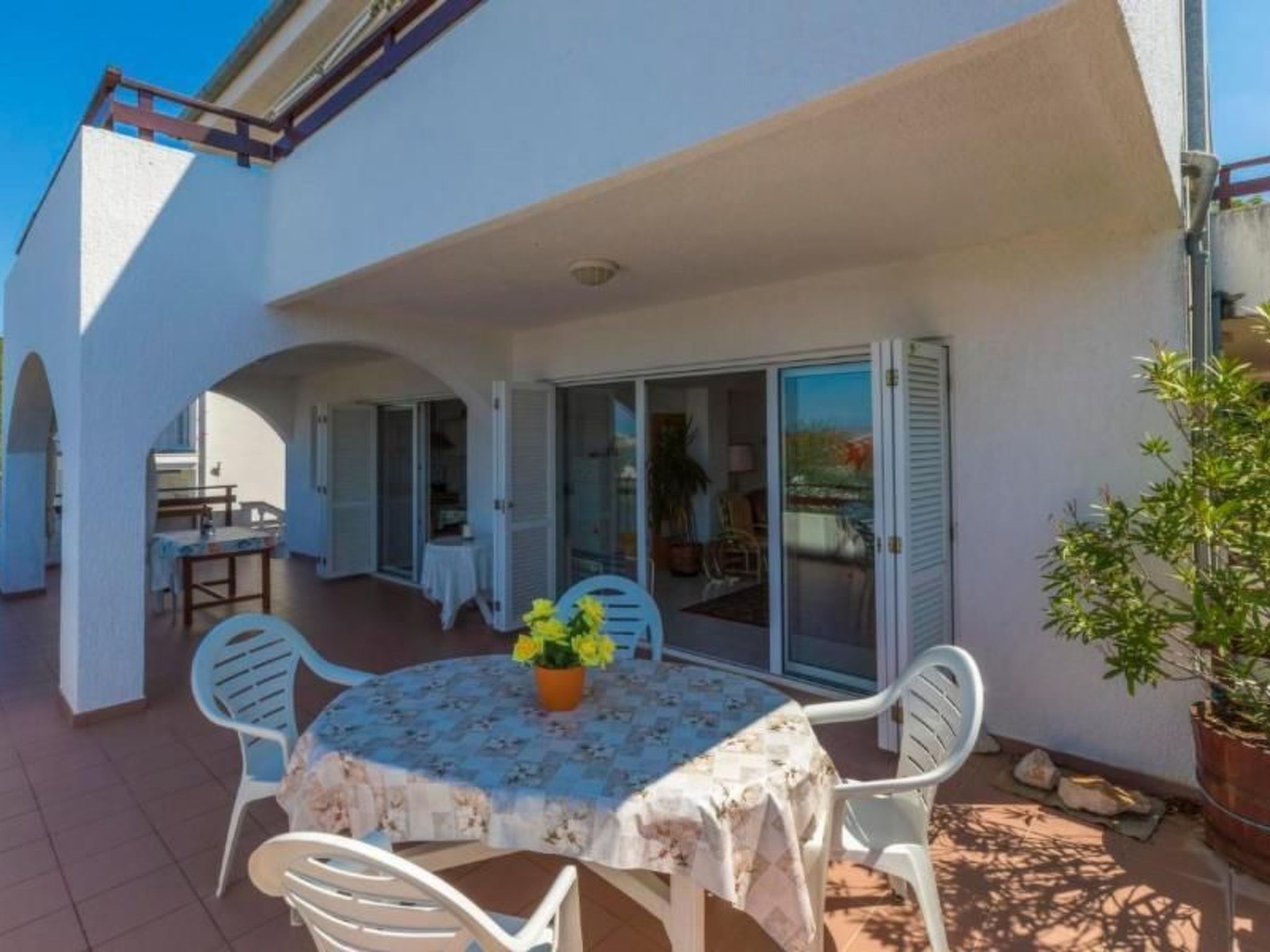 Appartement in Dramalj mit Möbliertem Balkon