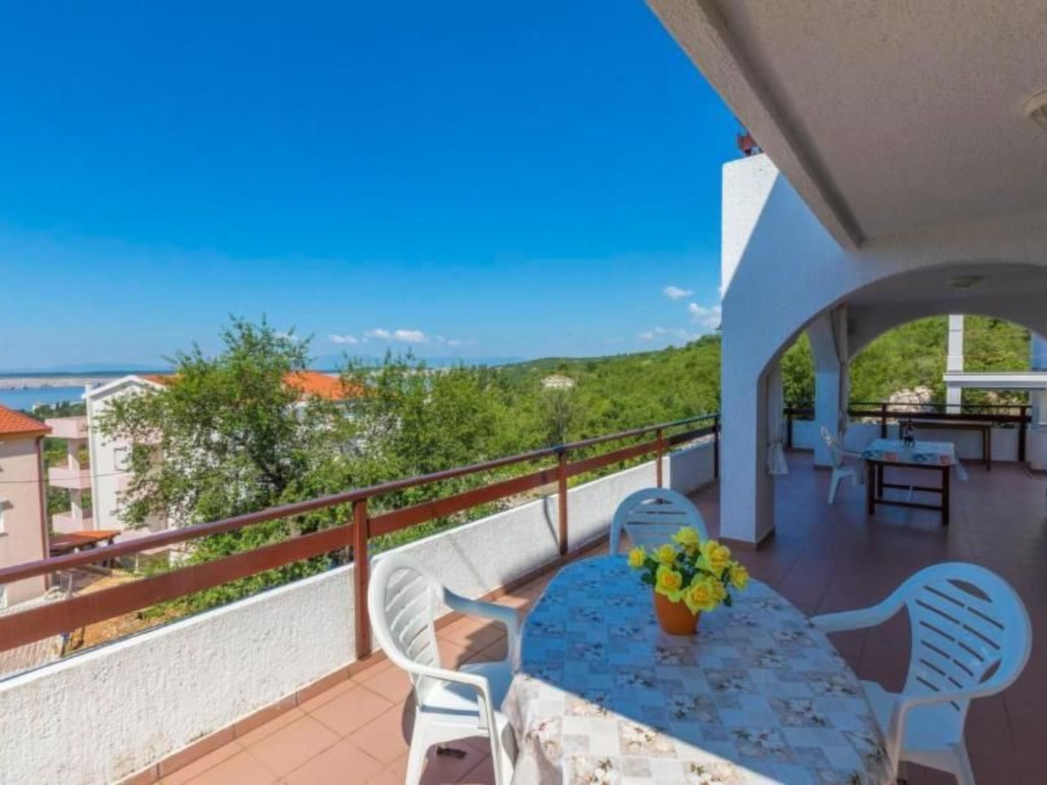 Appartement in Dramalj mit Möbliertem Balkon