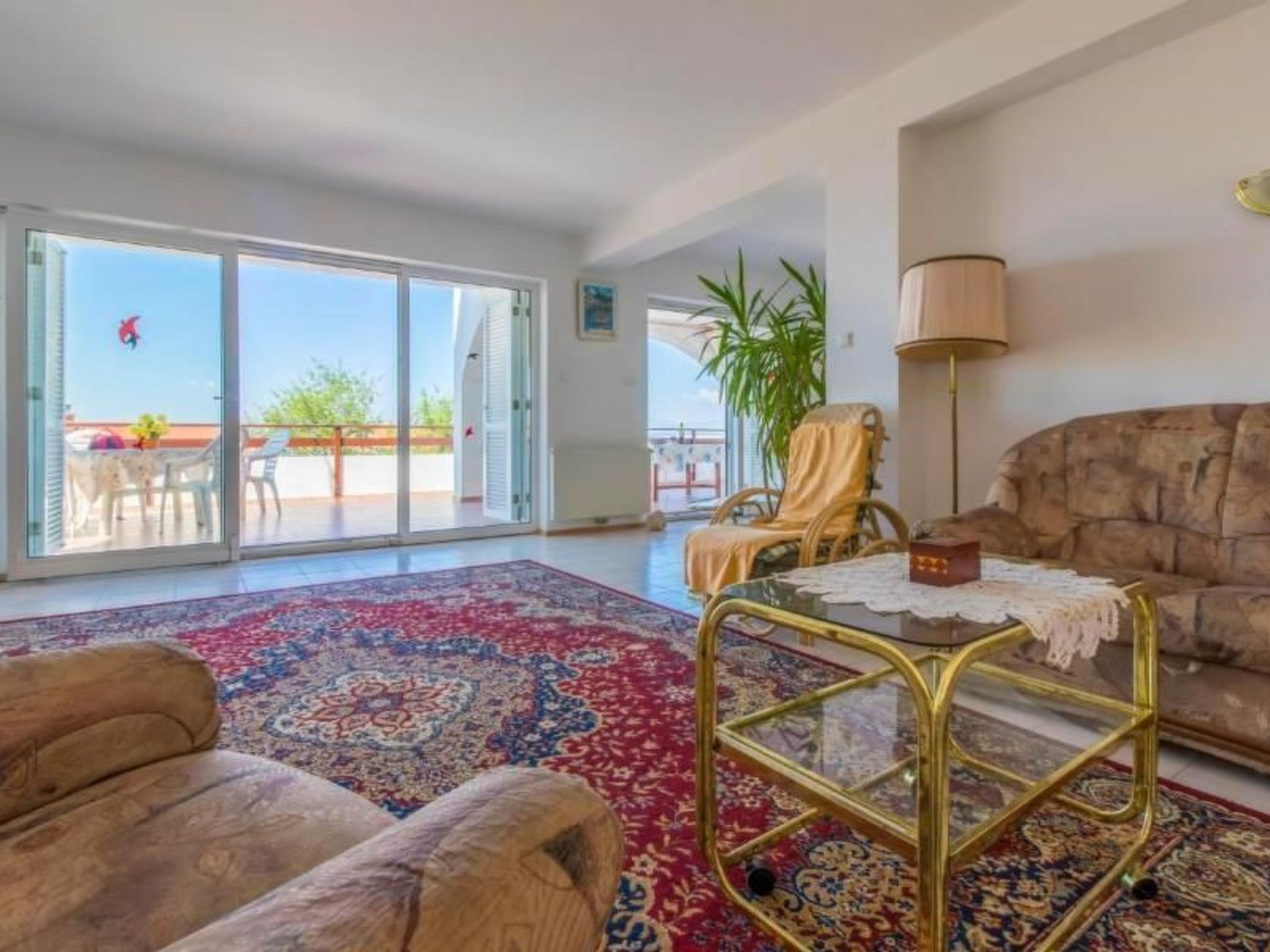 Appartement in Dramalj mit Möbliertem Balkon-Drinnen