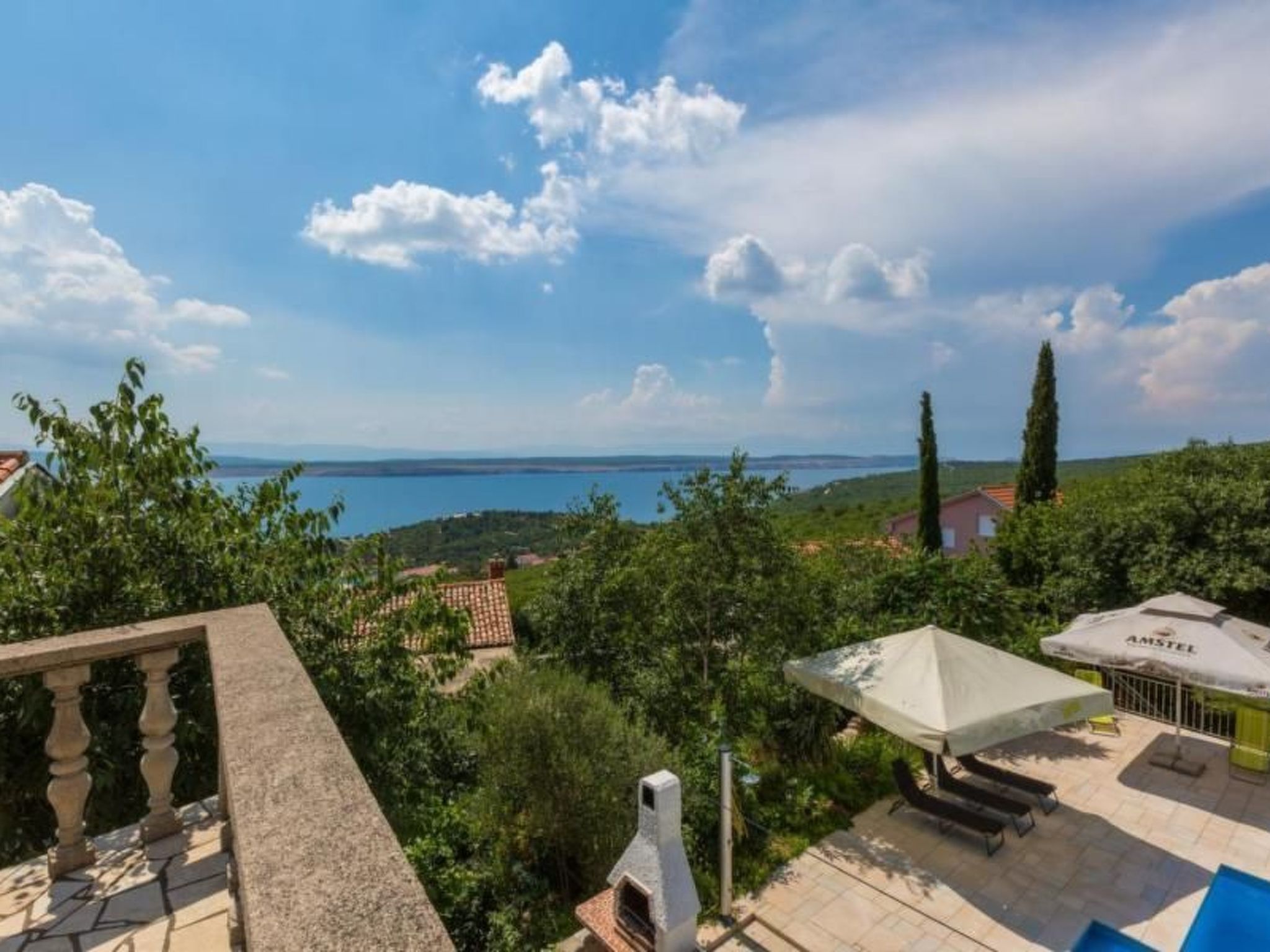 Wohnung in Dramalj mit Möbliertem Balkon-Dehors