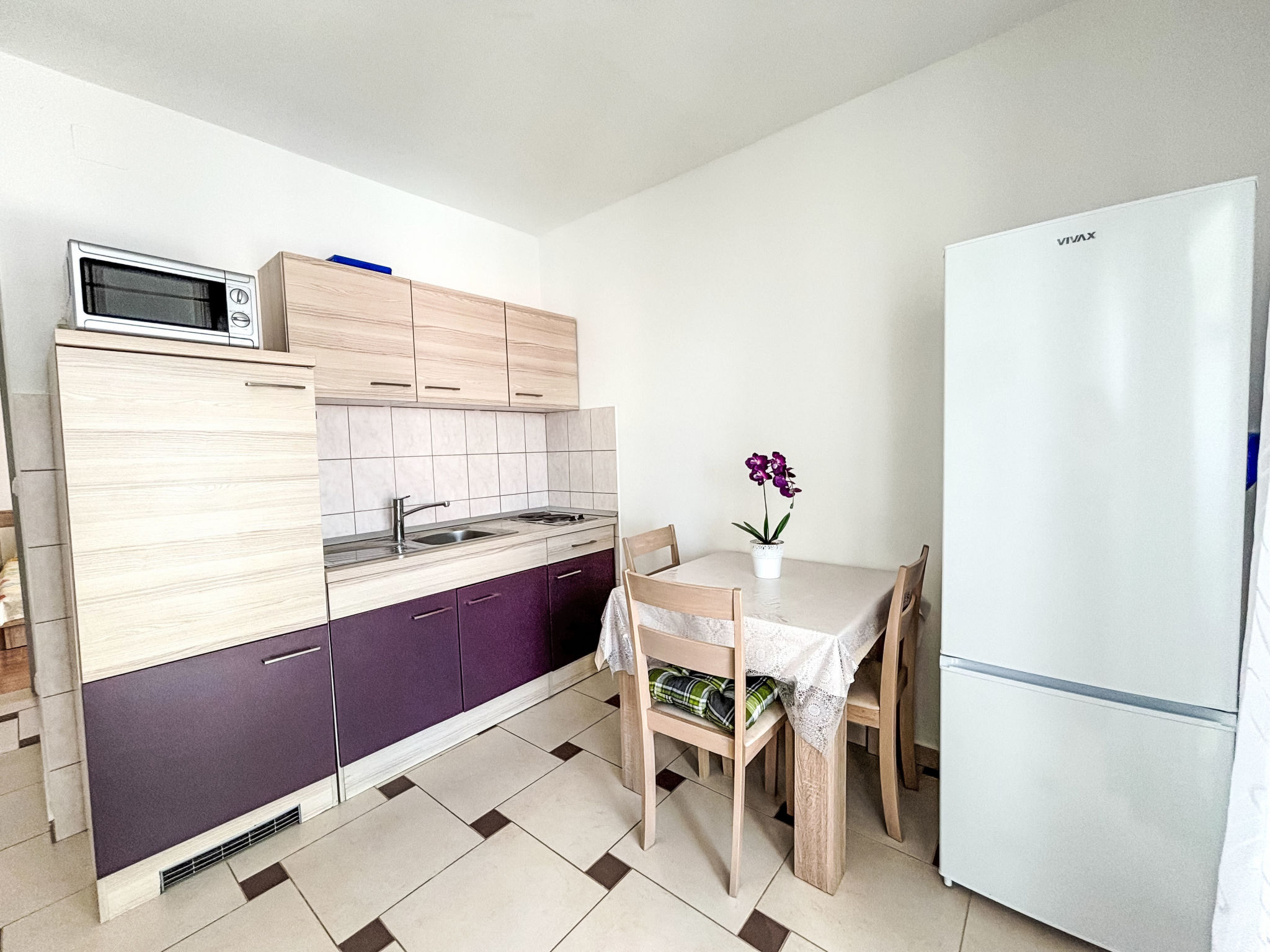 Wohnung in Dramalj mit Möbliertem Balkon