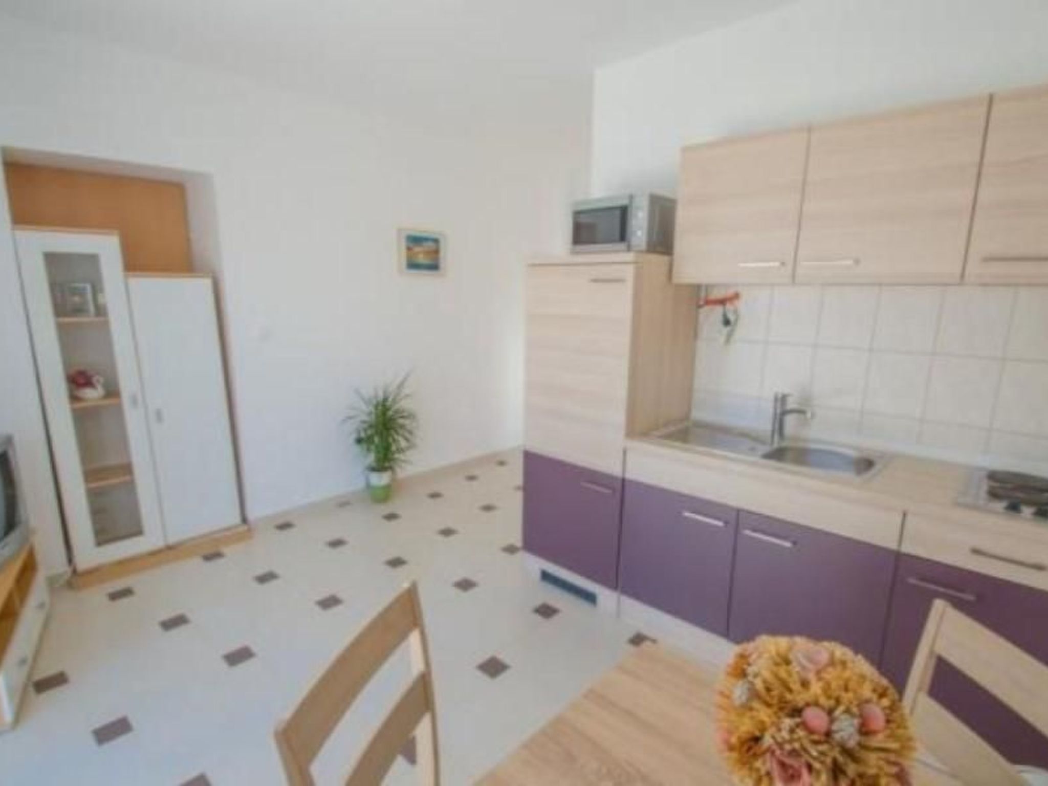 Wohnung in Dramalj mit Möbliertem Balkon-Drinnen