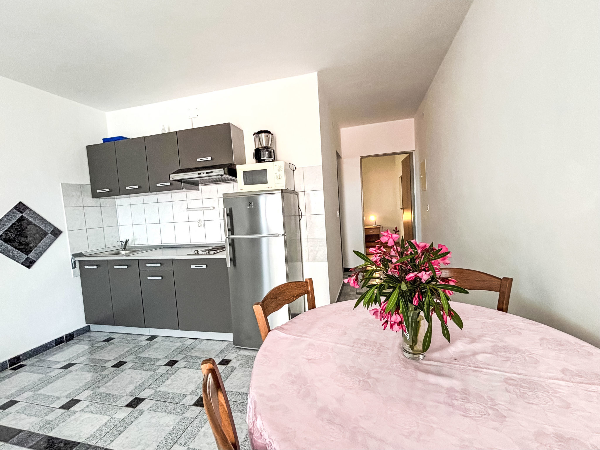 Appartement in Dramalj mit Möbliertem Balkon - Drinnen