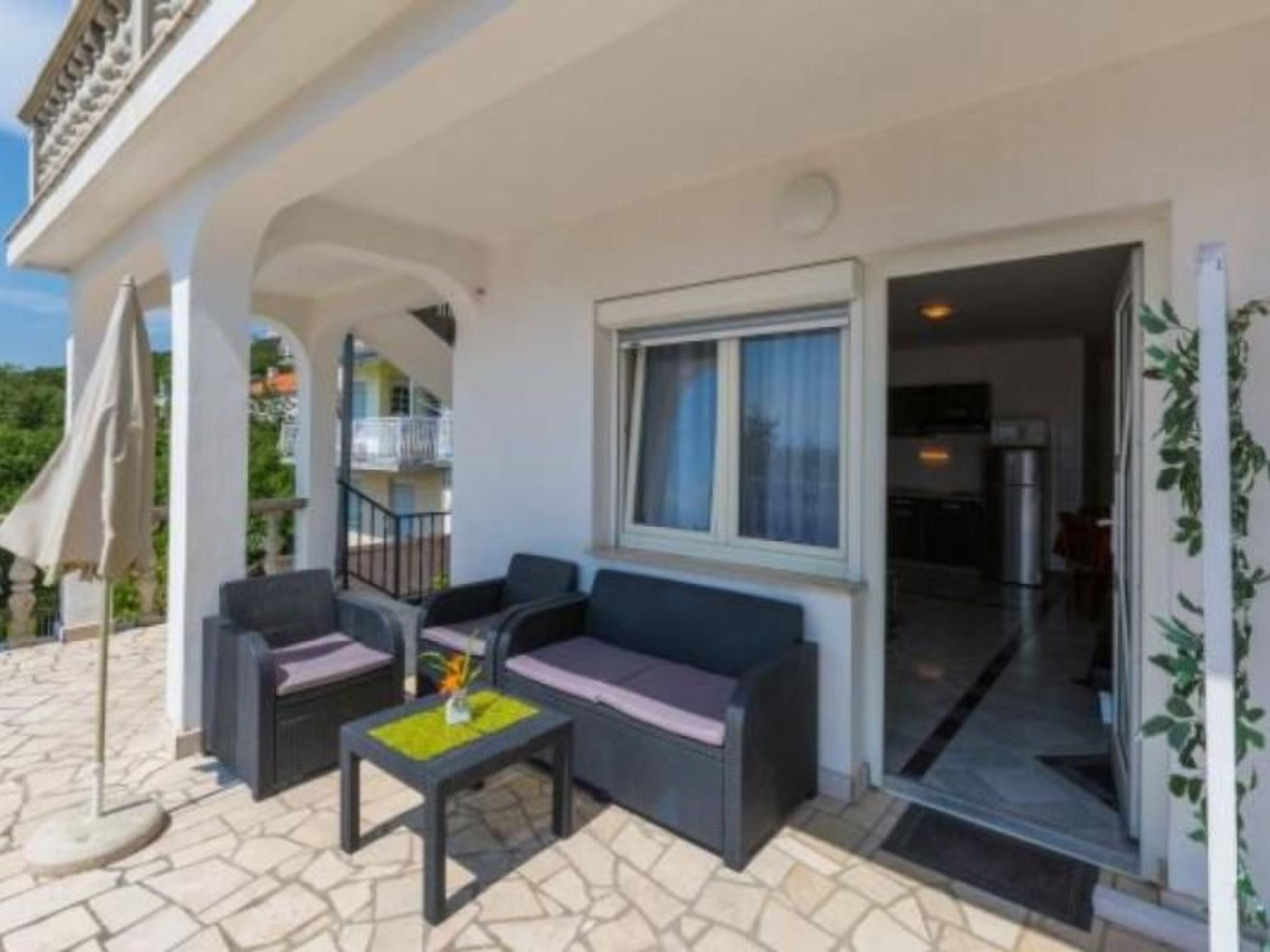 Appartement in Dramalj mit Möbliertem Balkon