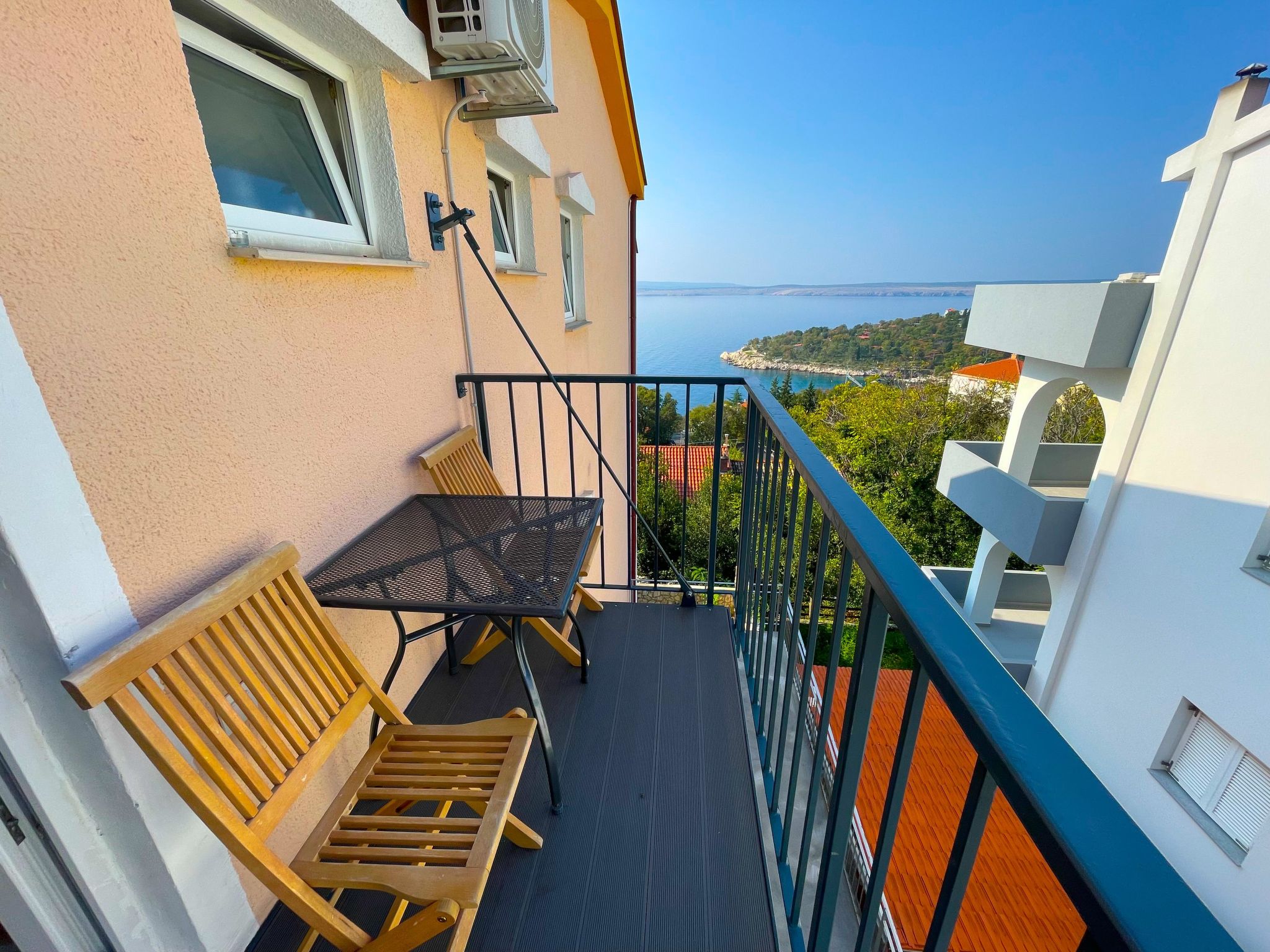 Studio-Apartment mit Meerblick Apartment in Cirkvenica Riviera