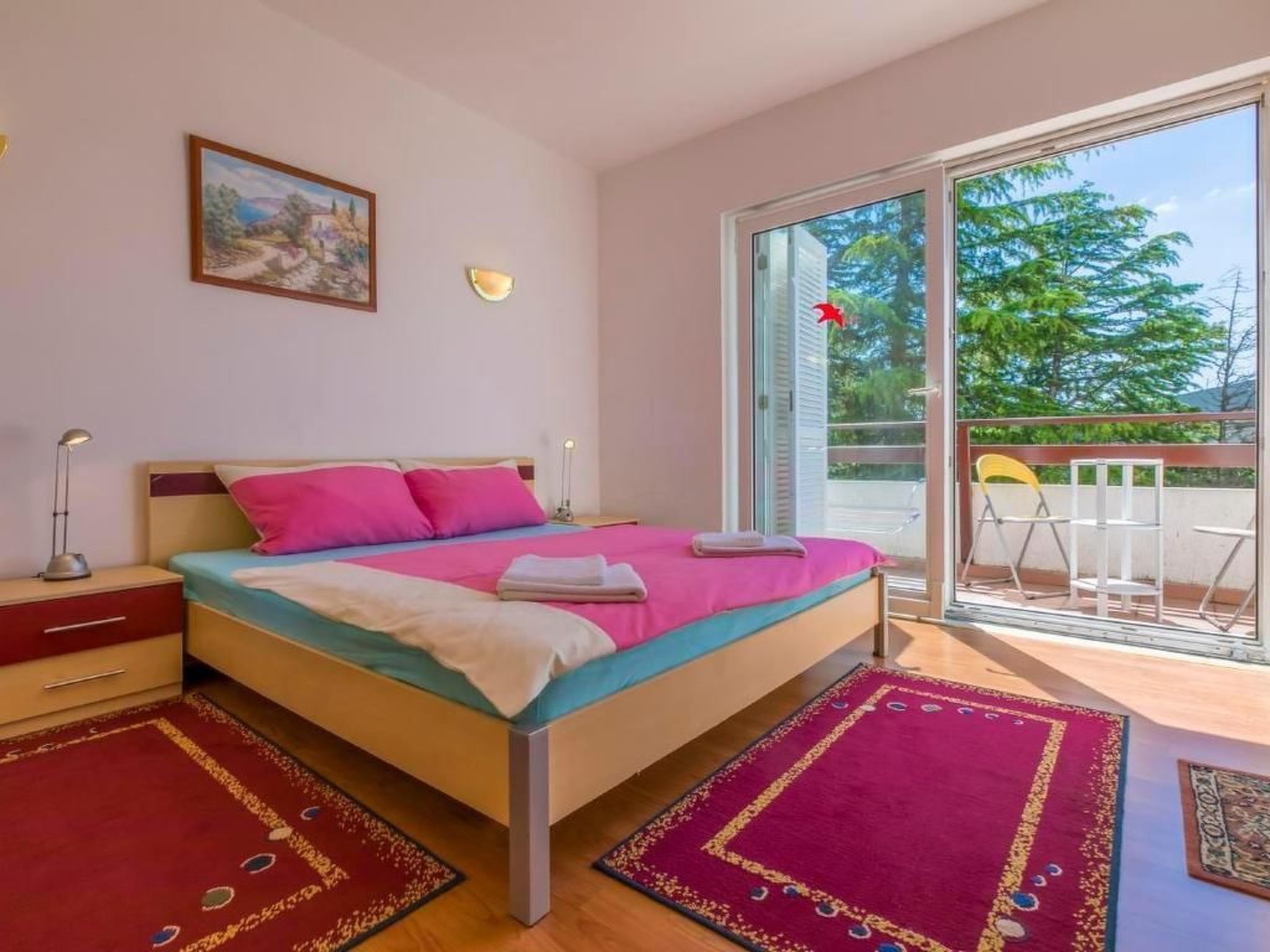 Appartement in Dramalj mit Möbliertem Balkon und Neben dem Strand-Drinnen