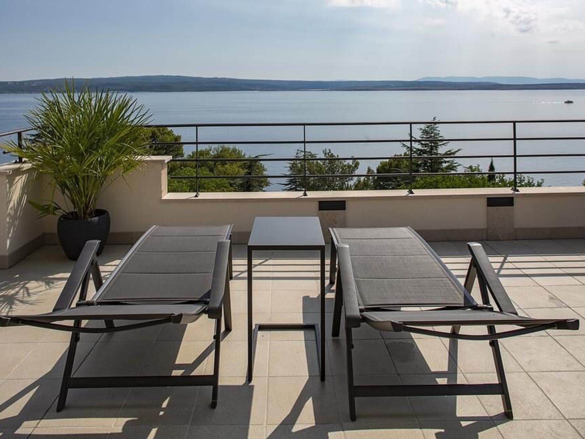 Wohnung in Dramalj-Draußen