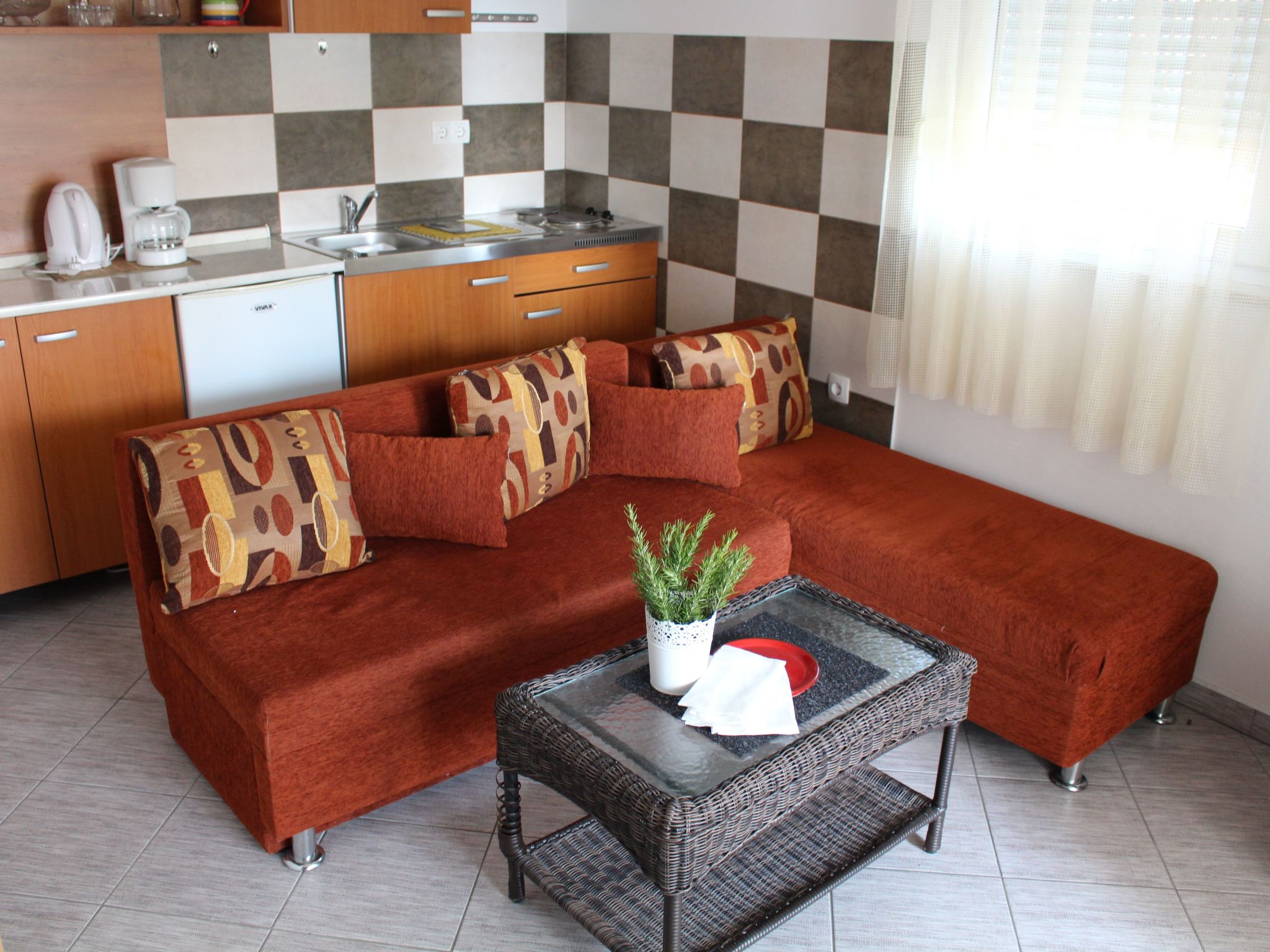 Wohnung in Dramalj mit Terrasse-Dedans