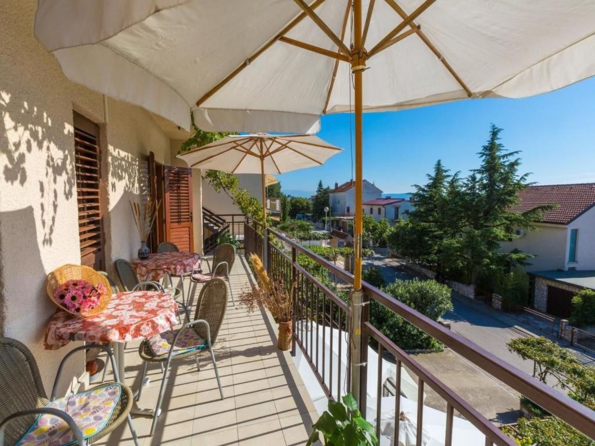 Nette Wohnung in Dramalj mit Privater Terrasse Accommodation in Cirkvenica Riviera