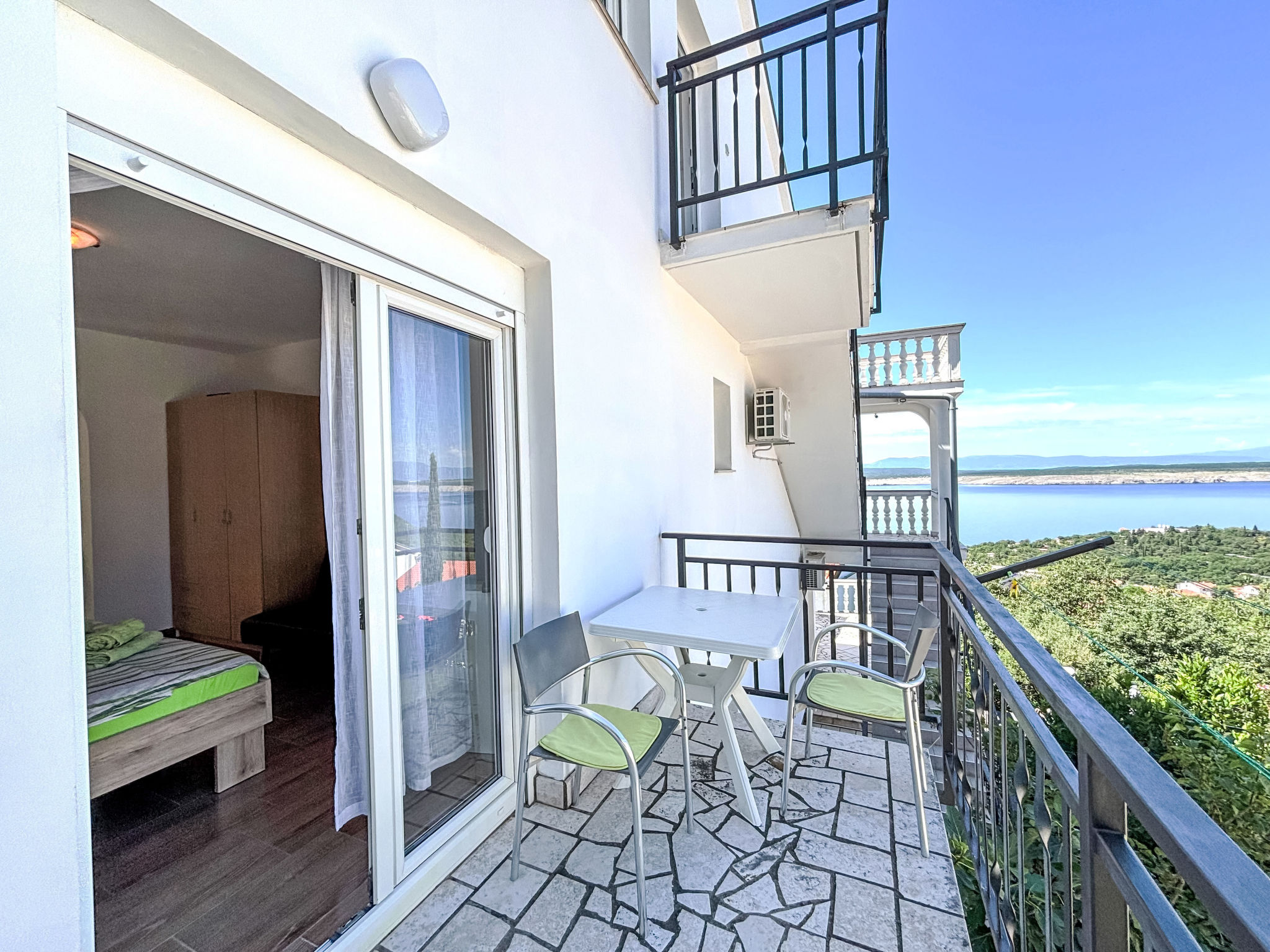Wohnung in Dramalj mit Möbliertem Balkon