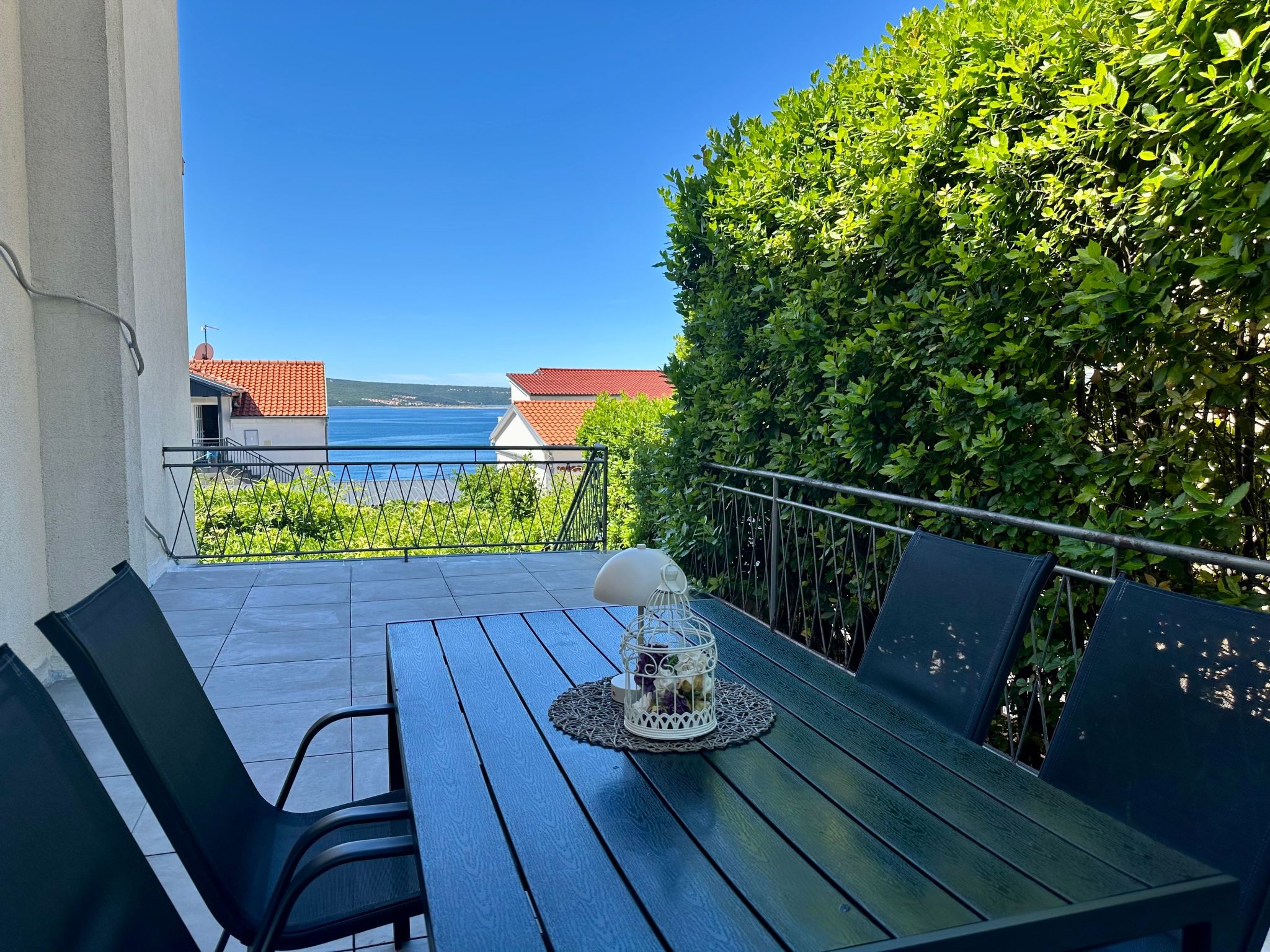Wohnung in Dramalj mit Garten, Terrasse und Grill Apartment in Cirkvenica Riviera
