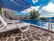 Modern Wellness Poolhouse voor 8 personen nabij Crikvenica - thumbnail 2