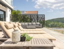 Designferienhaus mit Hot Tub
