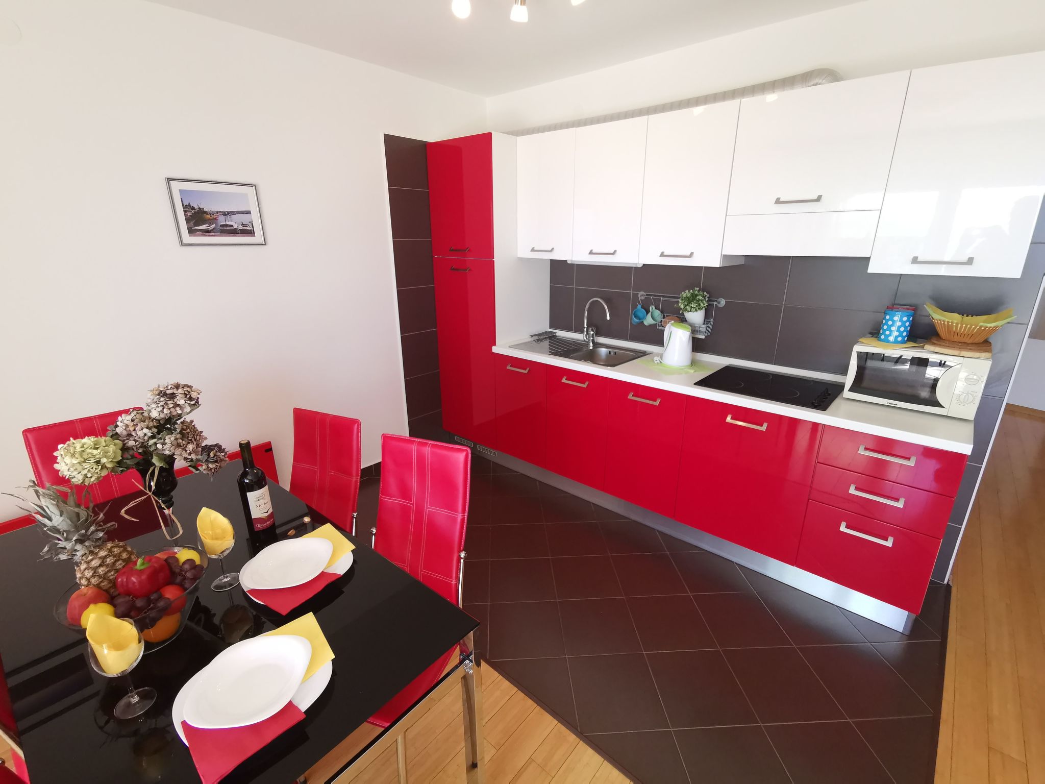 In Selce mit Balkon-Dedans