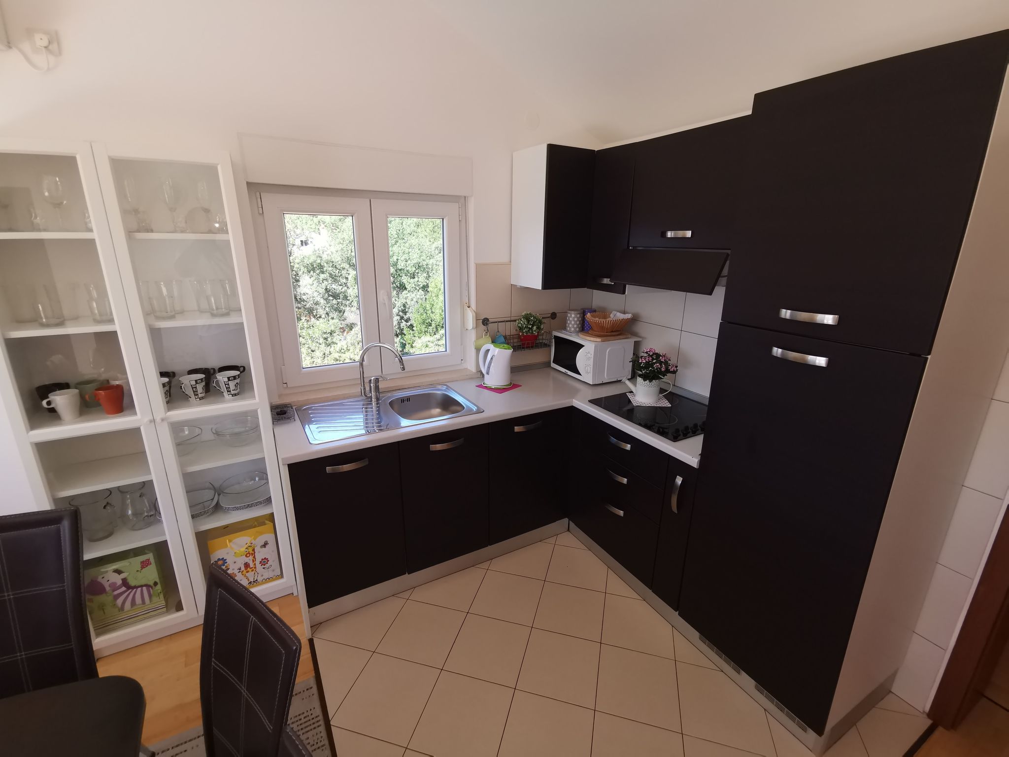 Wohnung für 6 Personen mit Terrasse und Meerblick-Dedans