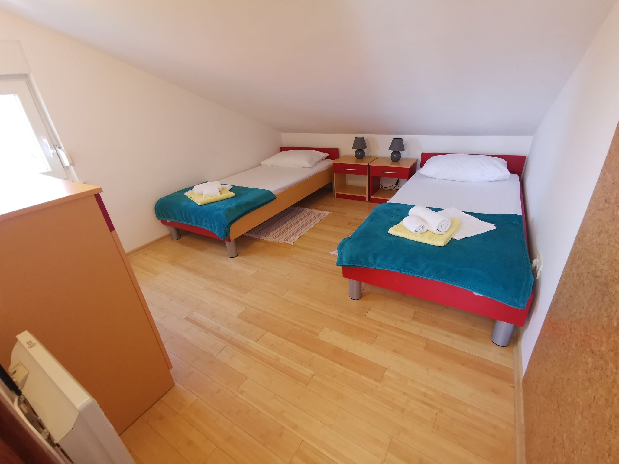 Wohnung für 6 Personen mit Terrasse und Meerblick-Dedans