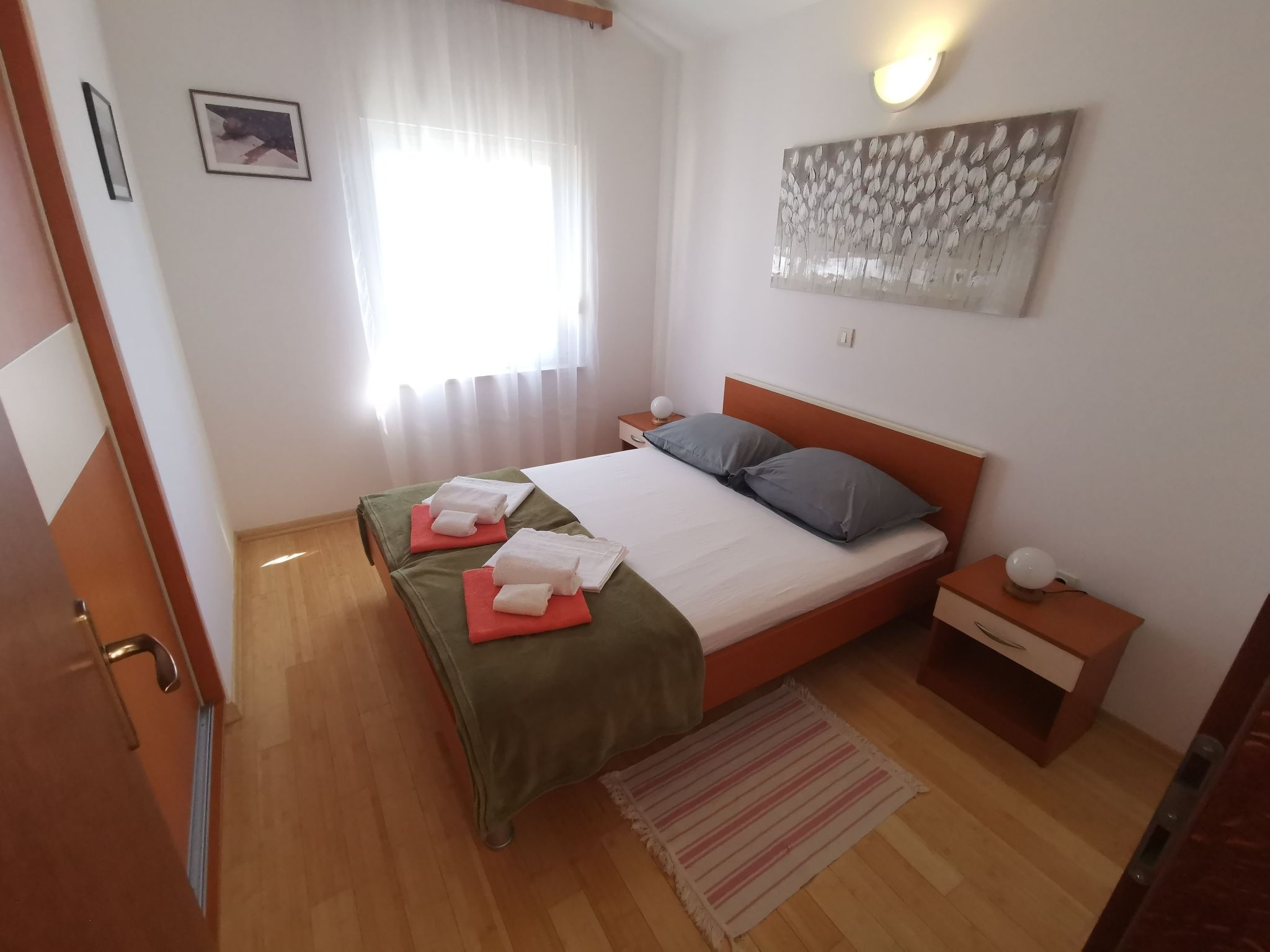 Wohnung für 6 Personen mit Terrasse und Meerblick-Dedans