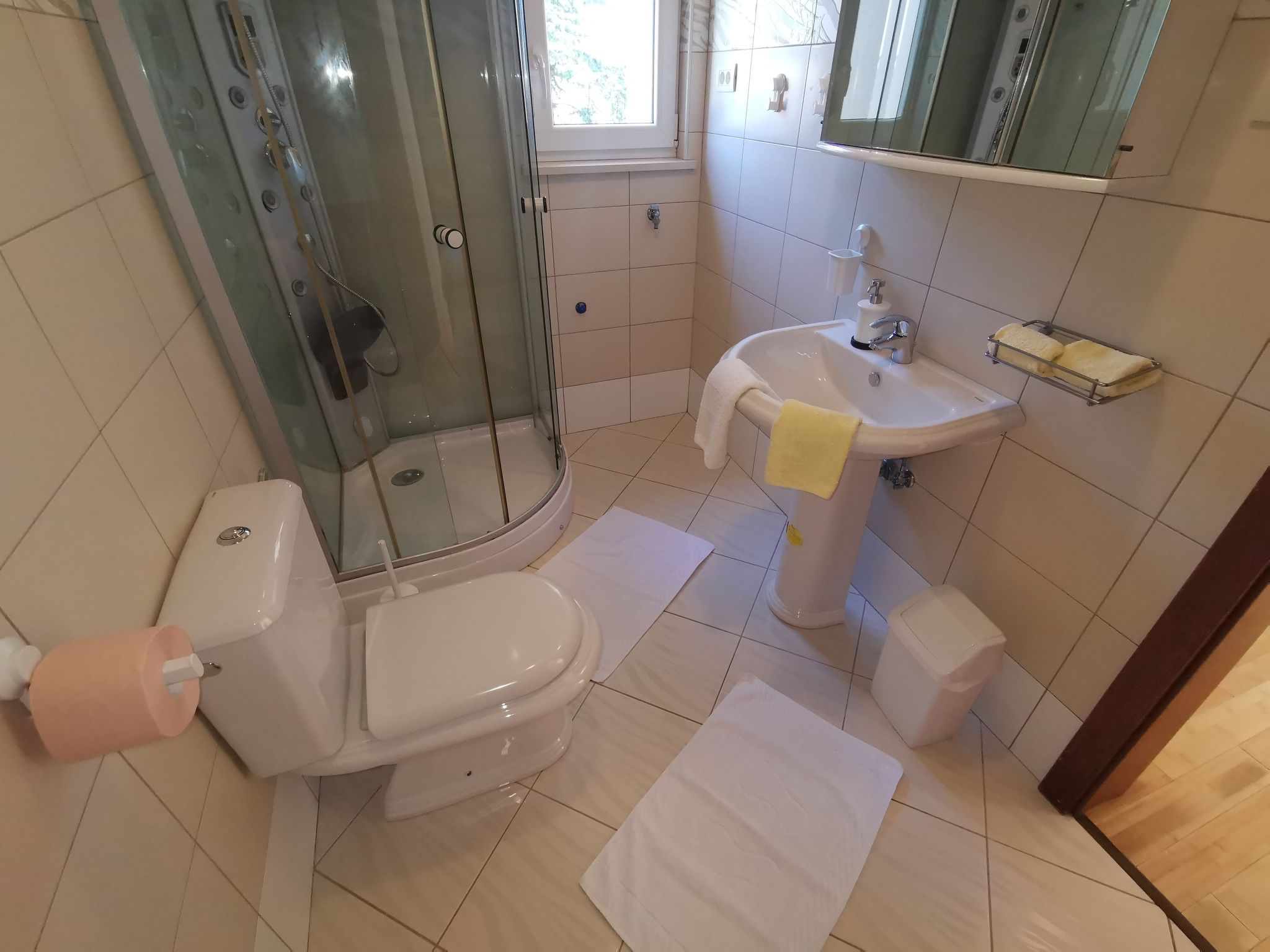 Wohnung für 6 Personen mit Terrasse und Meerblick-Dedans