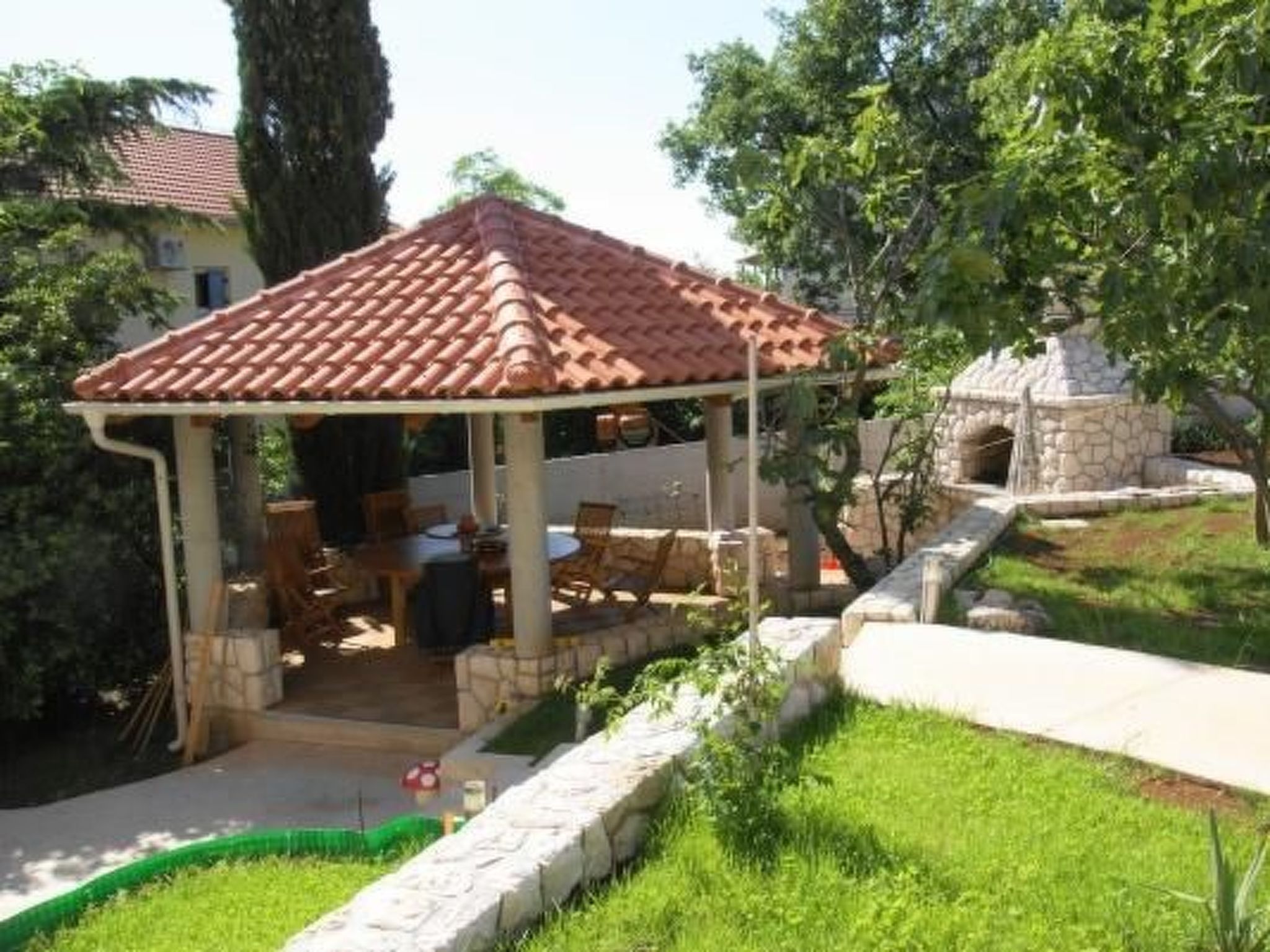 Wohnung für 6 Personen mit Terrasse und Meerblick-Dedans