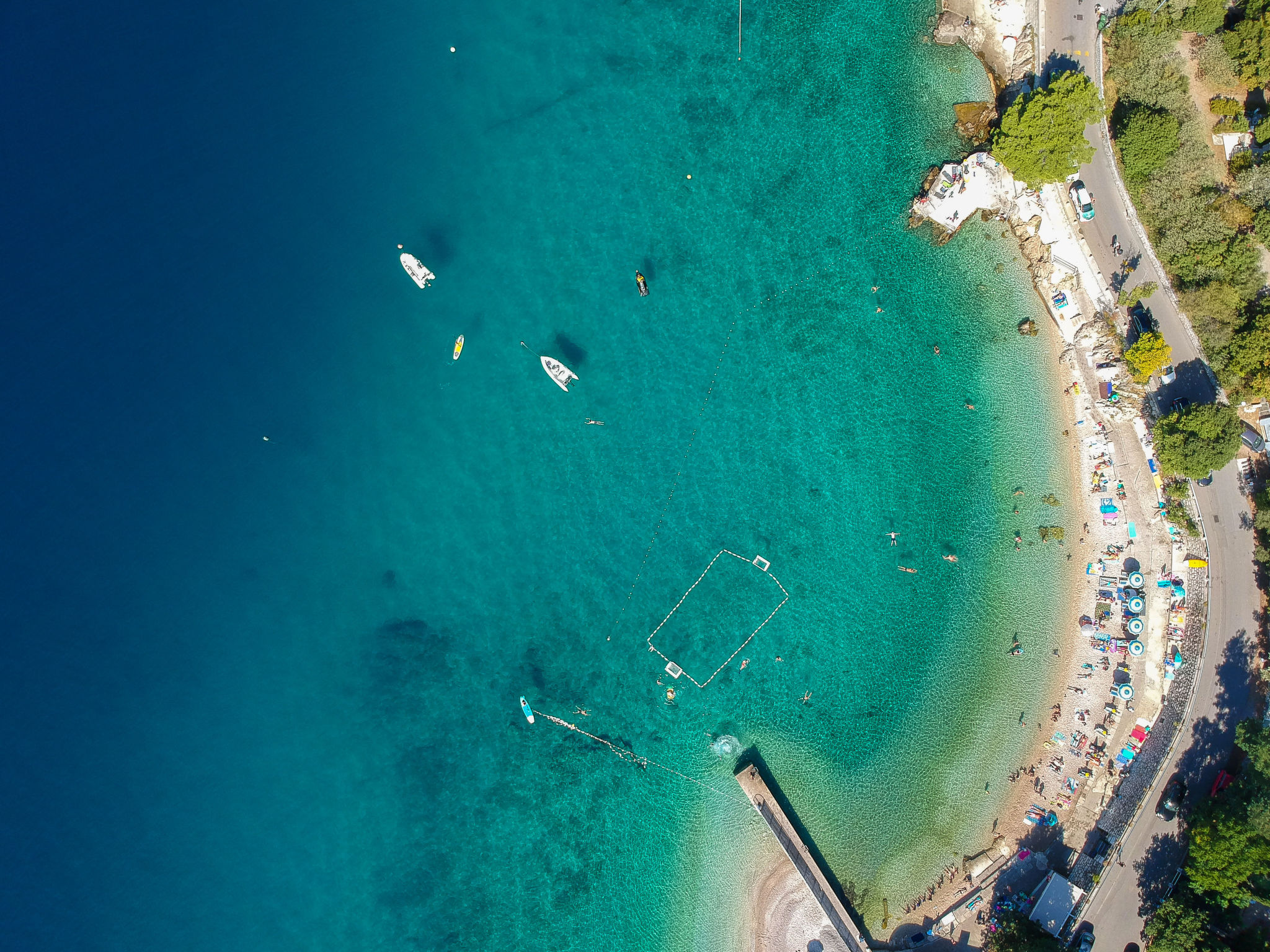 Wohnung für 6 Personen mit Terrasse und Meerblick-Environnement