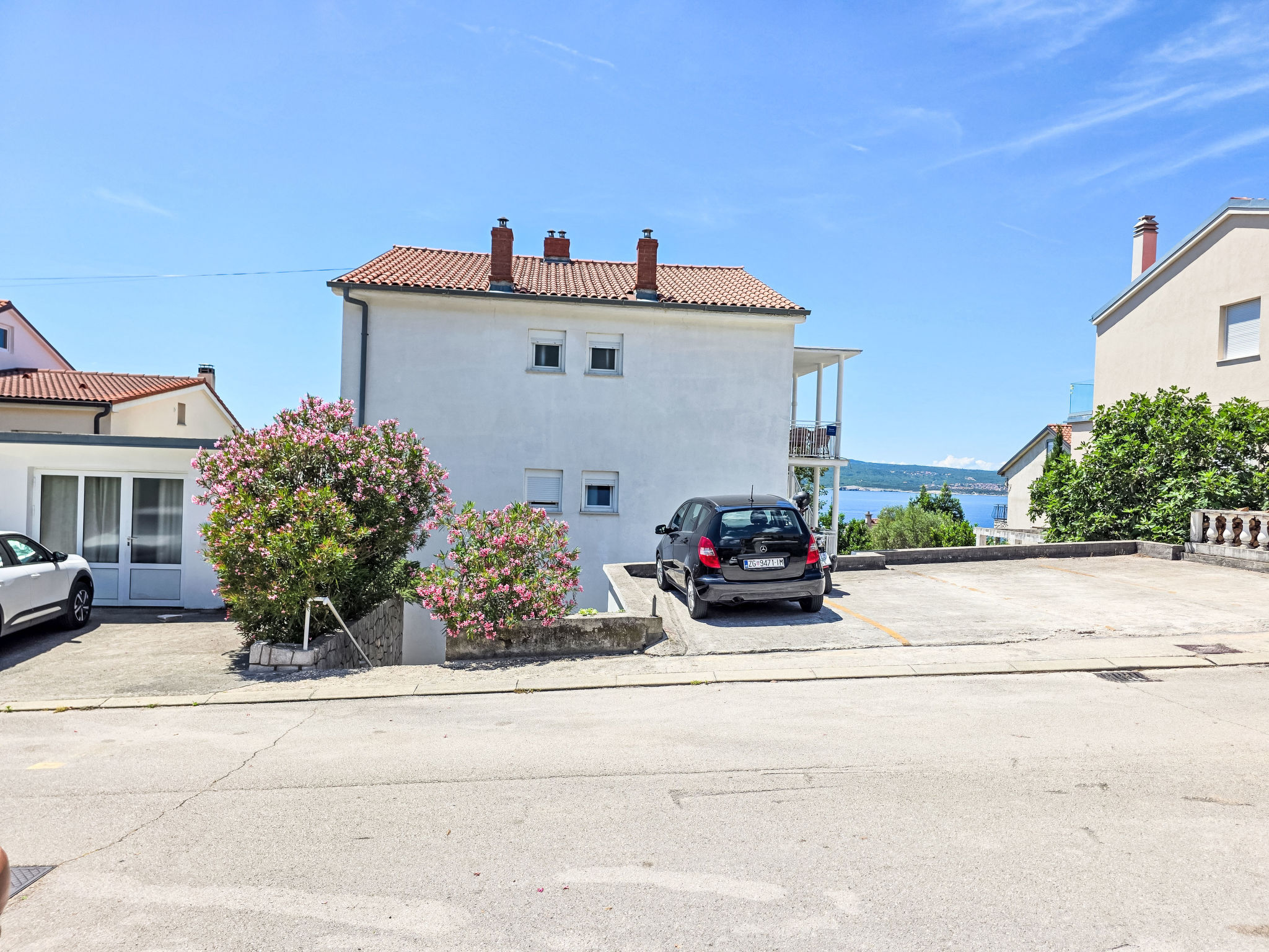 Wohnung in Selce für 6 Personen mit Meerblick - Buiten