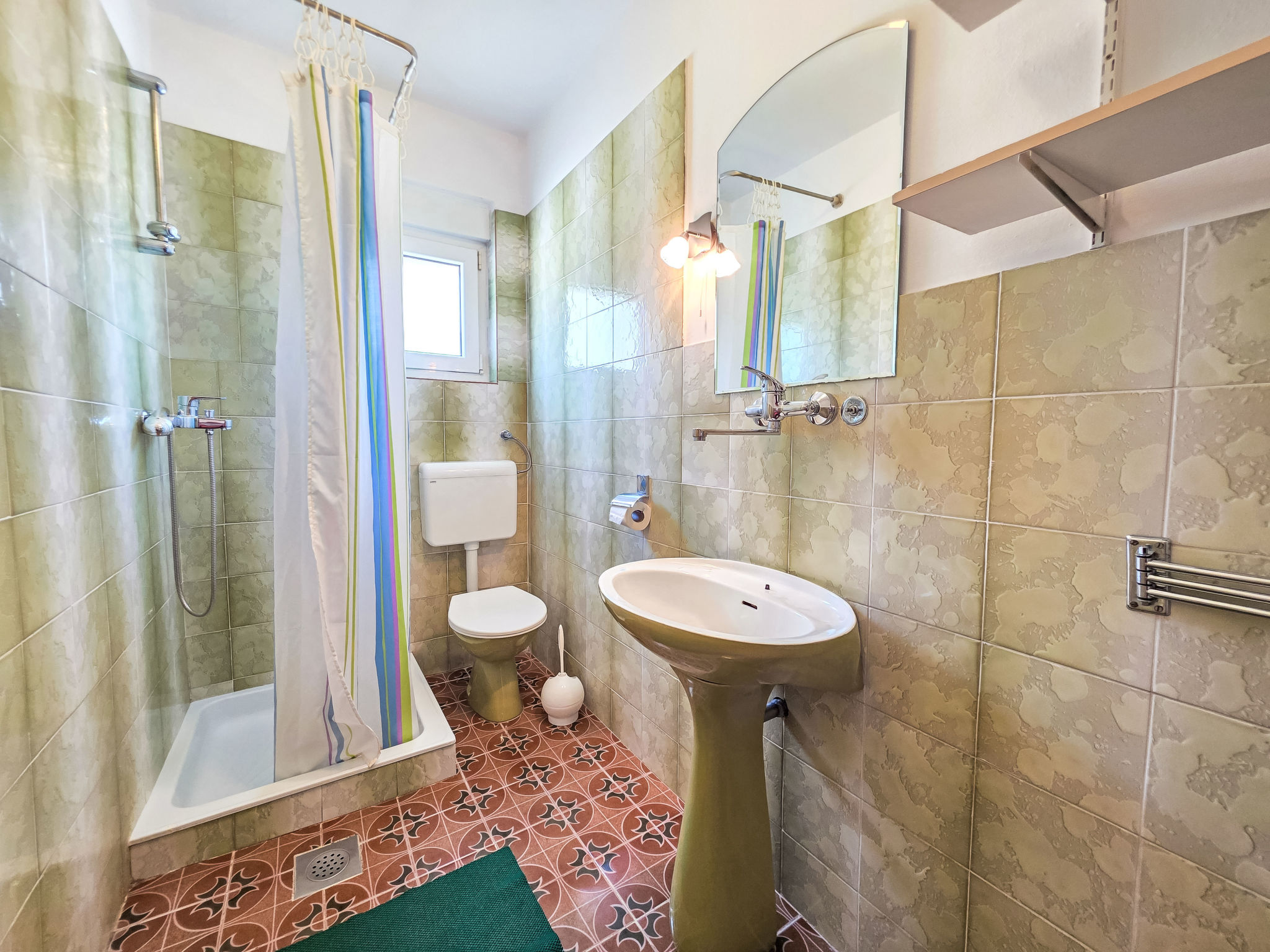 Wohnung in Selce für 6 Personen mit Meerblick - Binnen