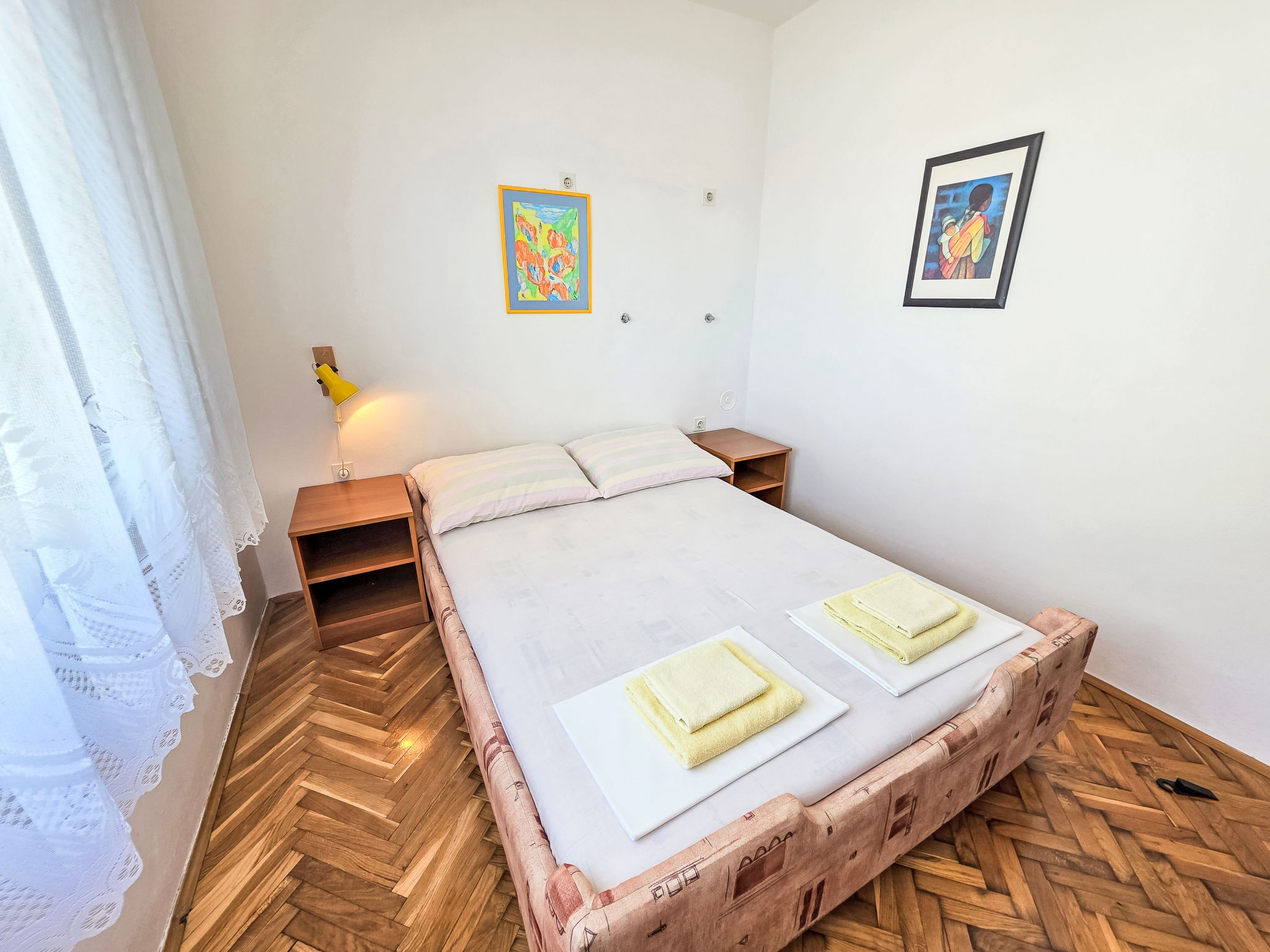 Wohnung in Selce für 6 Personen mit Meerblick - Binnen