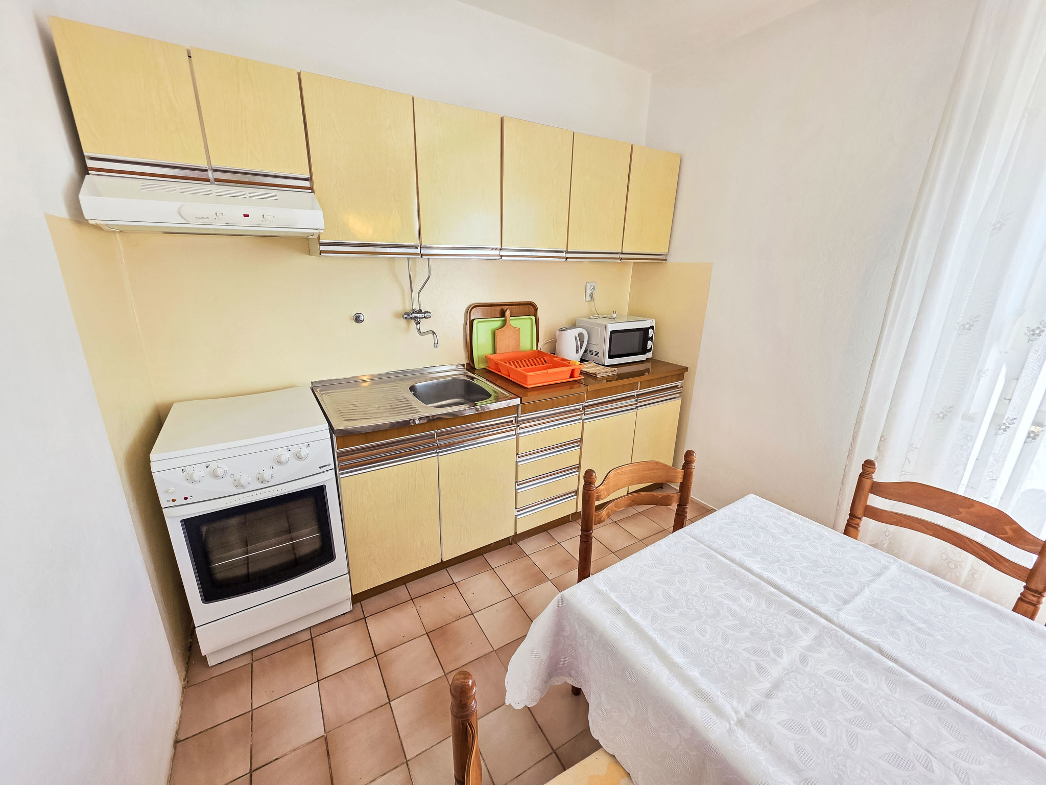 Wohnung in Selce für 6 Personen mit Meerblick - Binnen