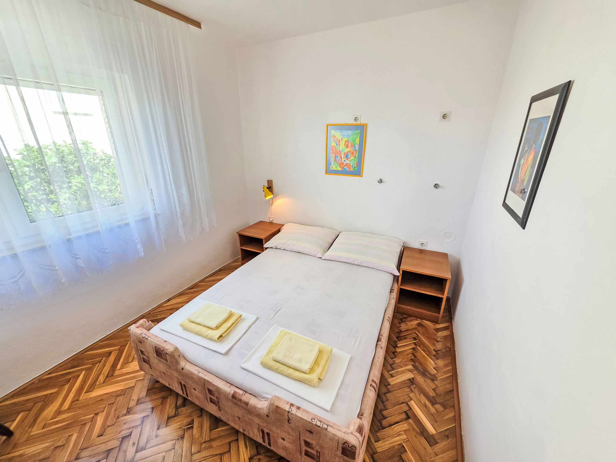 Wohnung in Selce für 6 Personen mit Meerblick - Binnen