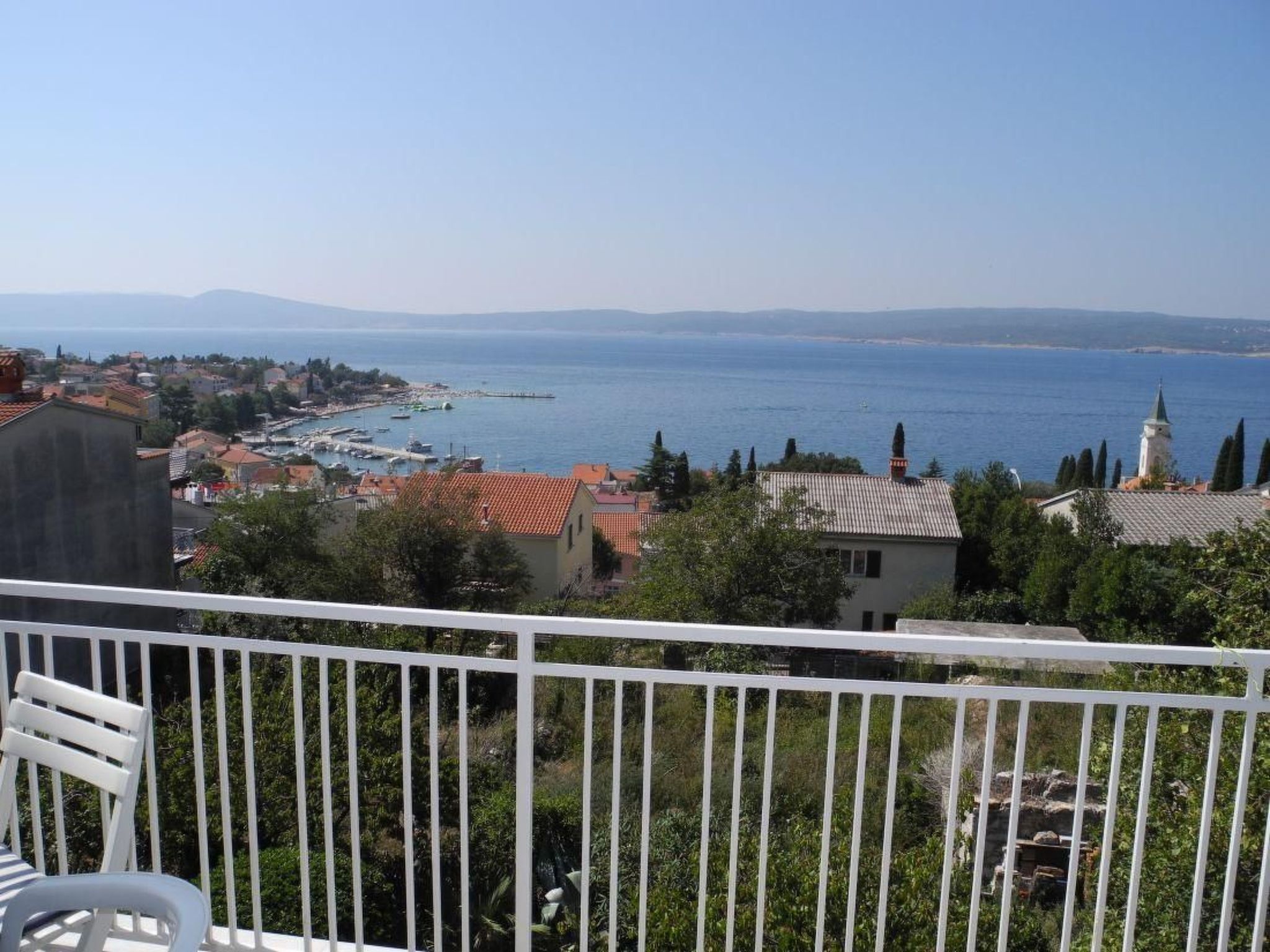 Wohnung in Selce für 6 Personen mit Meerblick-Dedans