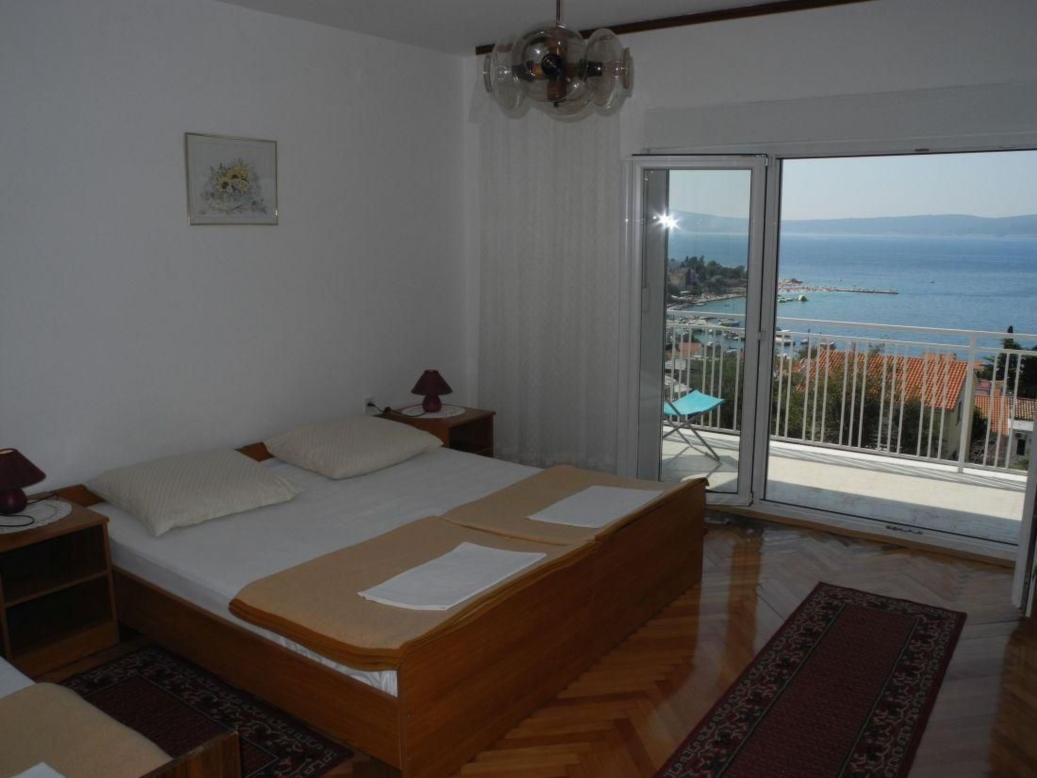 Wohnung in Selce für 6 Personen mit Meerblick-Dedans